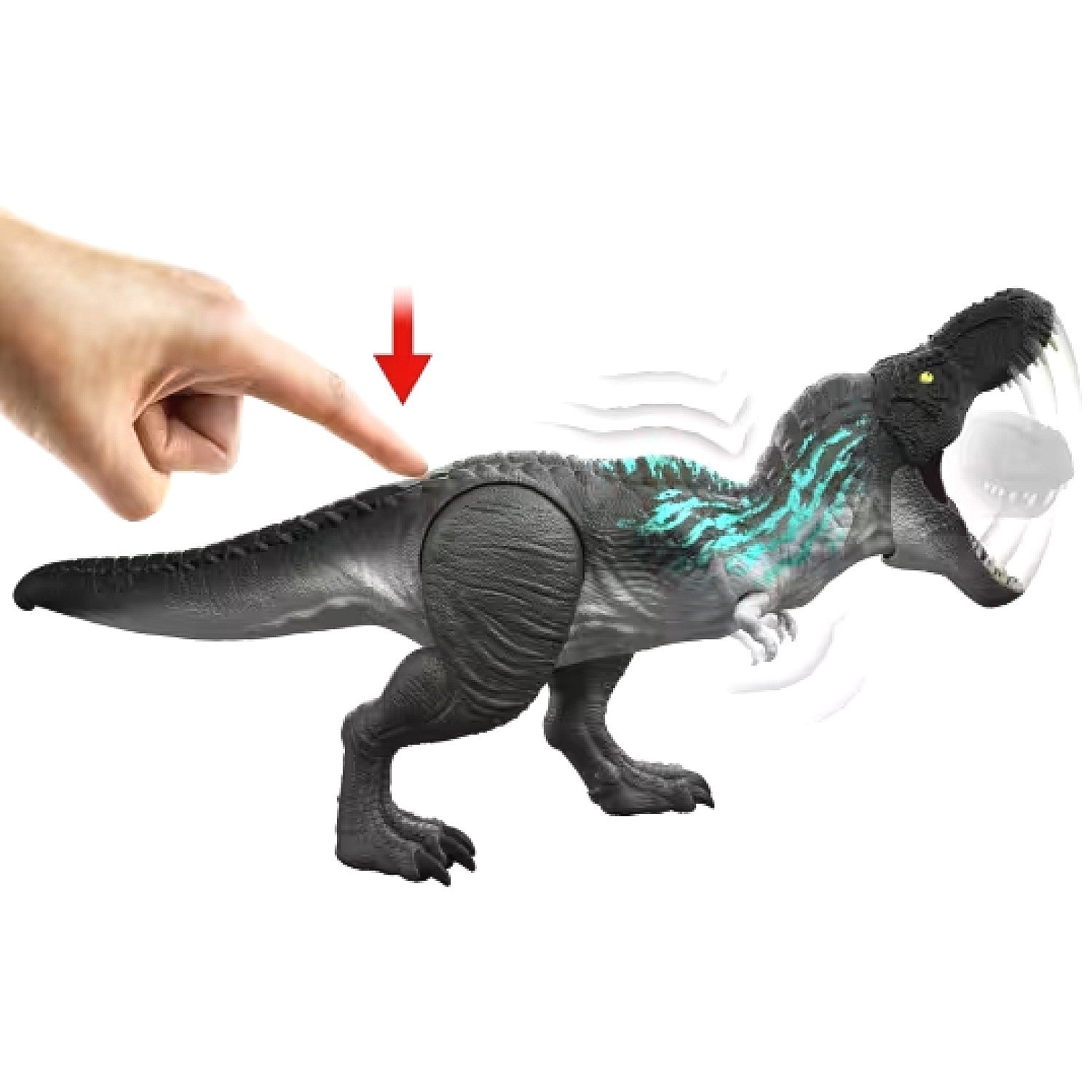 Jurassic World - Muscle Madness Tyrannosaurus Rex Dinosaur Action Figure - Mattel