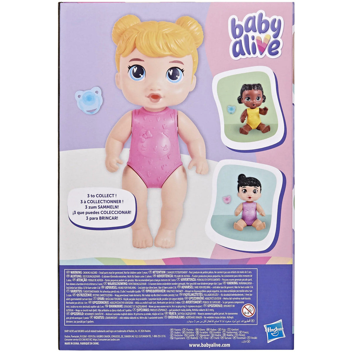 Baby Alive - Peaceful Pacifier Blonde Hair - Hasbro