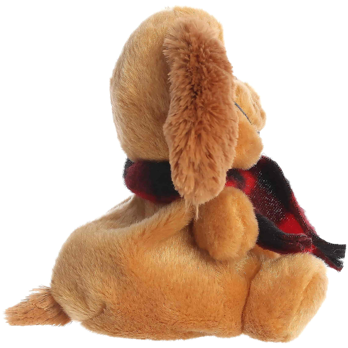 Cotton Candy - Xmas Dr. Seuss Palm Pals Max with Plaid Scarf Plush by Aurora - Christmas