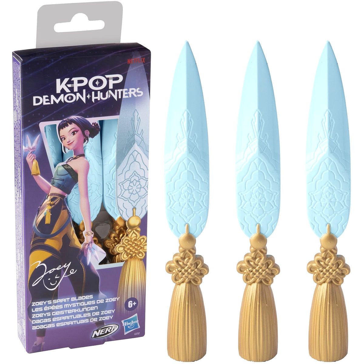 KPop Demon Hunters - Zoey's Spirit Blades Nerf - Hasbro