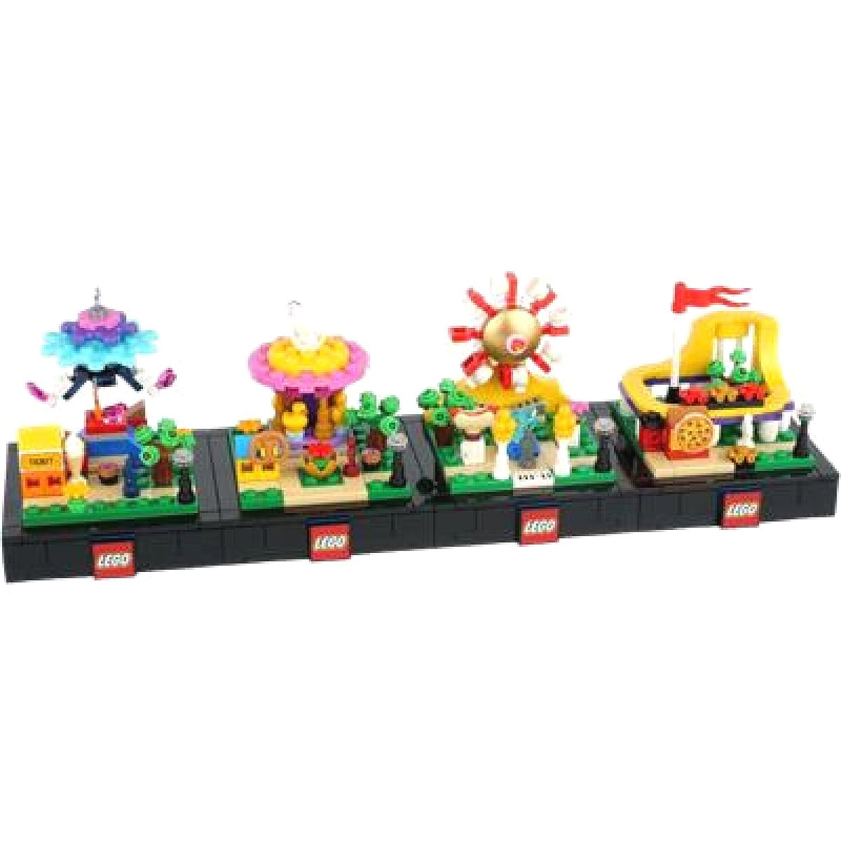 LEGO Mini Fairground Swing Ride Limited Edition 106 Pieces