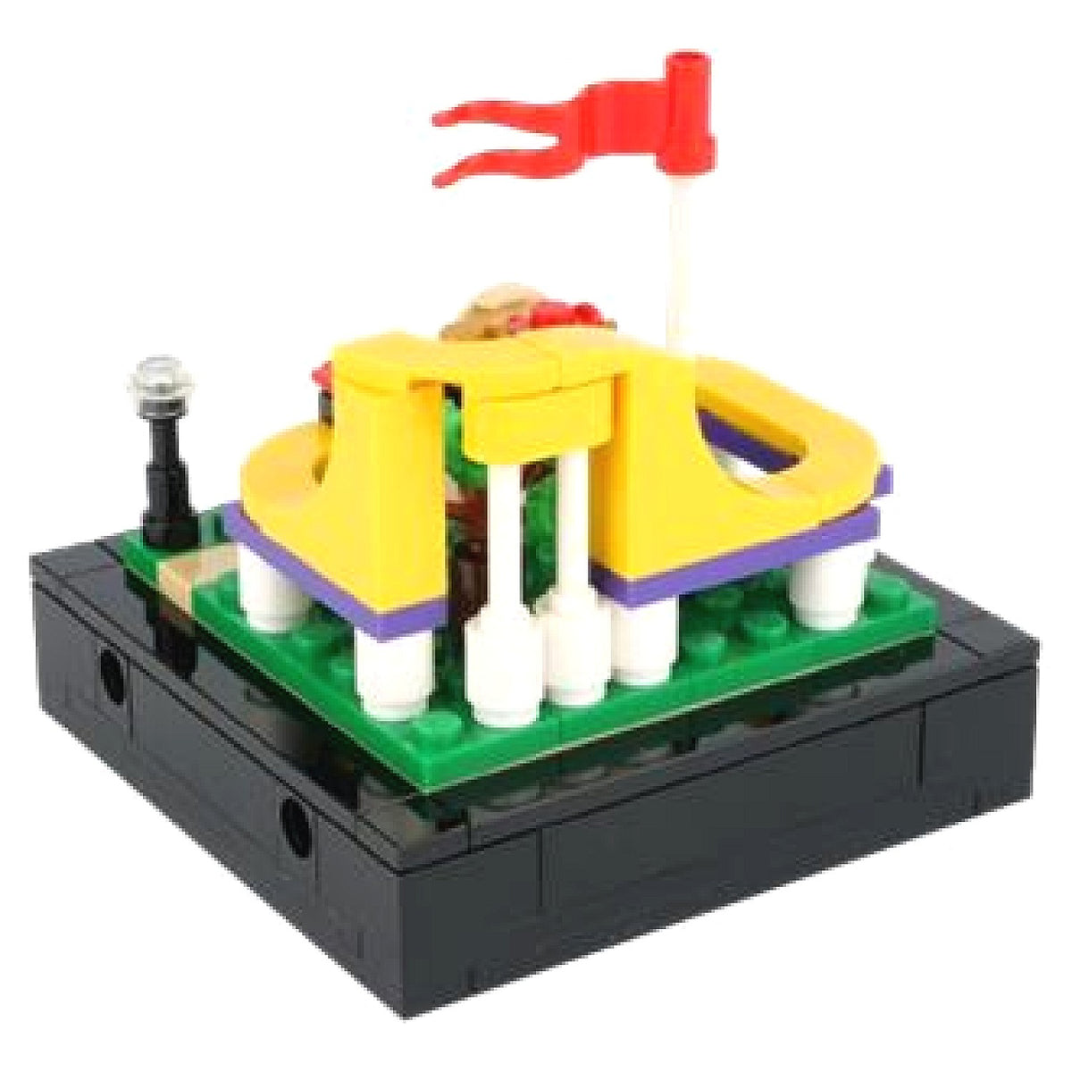 LEGO Mini Fairground Roller Coaster Limited Edition 109 Pieces