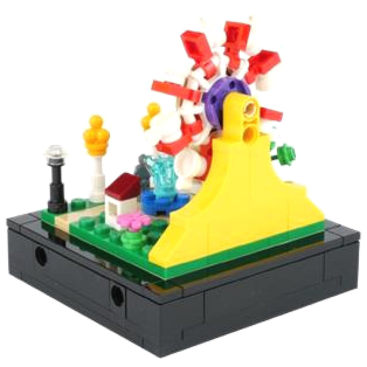 LEGO Mini Fairground Ferris Wheel Limited Edition 109 Pieces