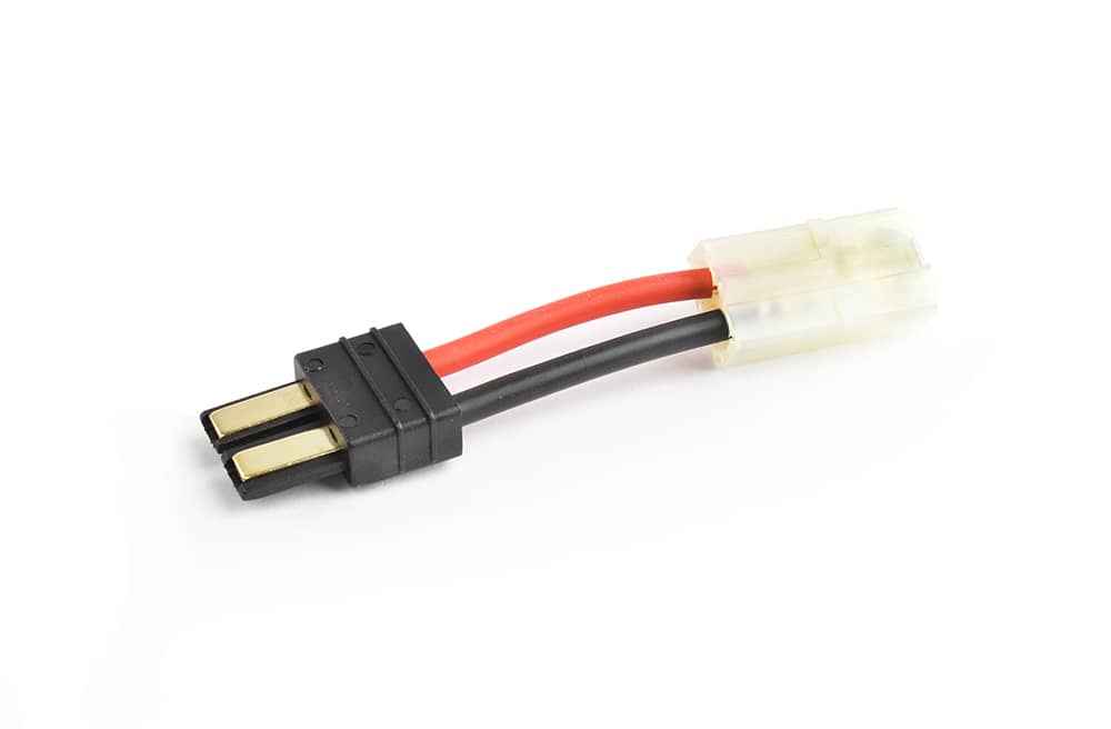 TORNADO MALE TRAXXAS COMPATIBLE PLUG TO FEMALE TAMIYA ADAPTER 14# 3.5CM 0.08 WIRE 8011A