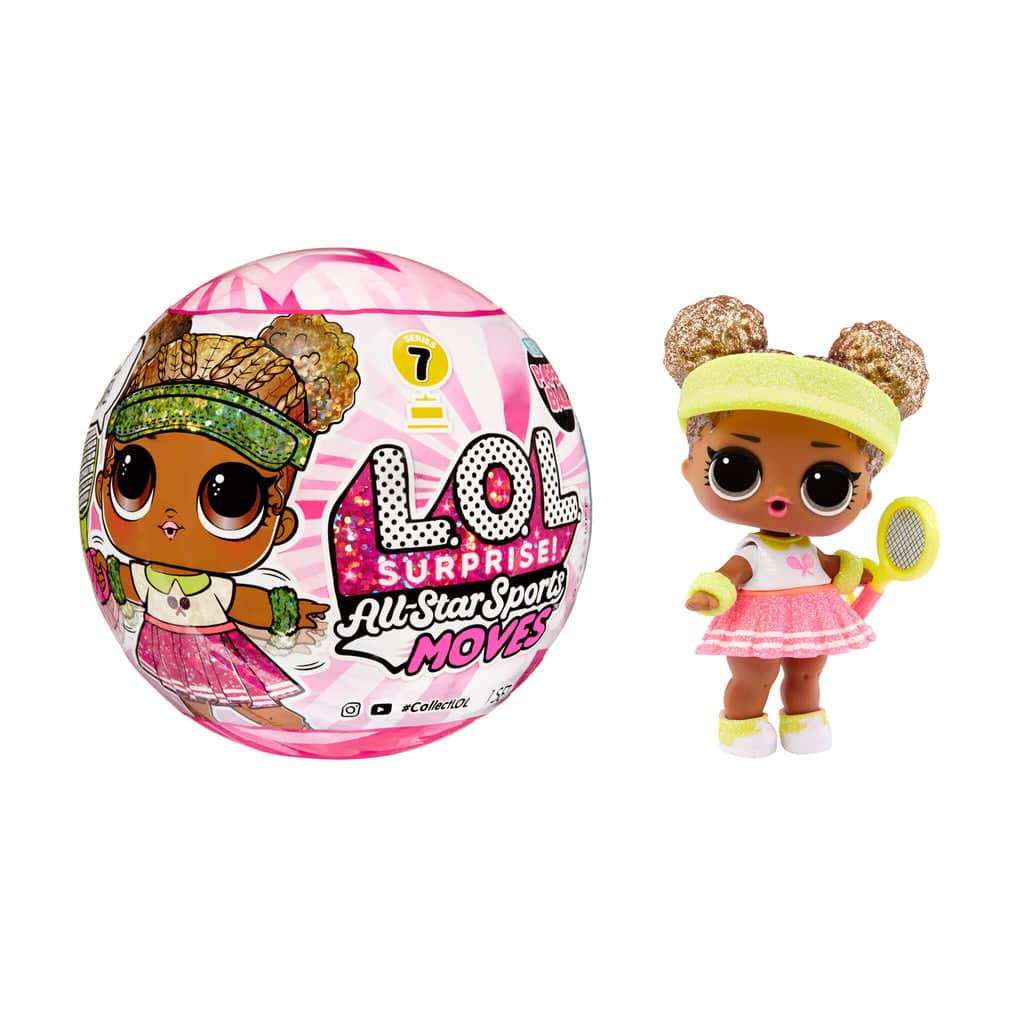 L.O.L. Surprise! - All-star Sports Moves Series 7 Unbox 8 Surprises Including A Movement Feature