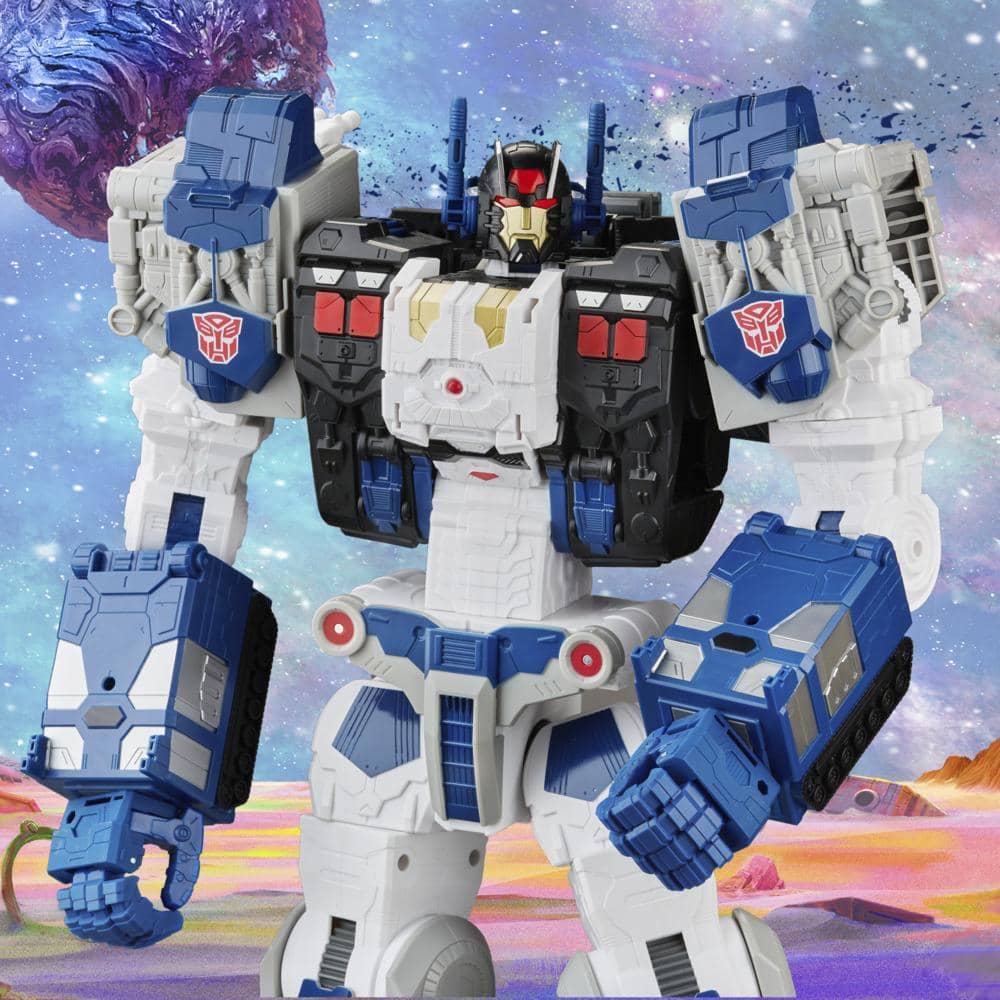 Transformers - Generations Legacy Series Titan Cybertron Universe Metroplex Action Figure Hasbro
