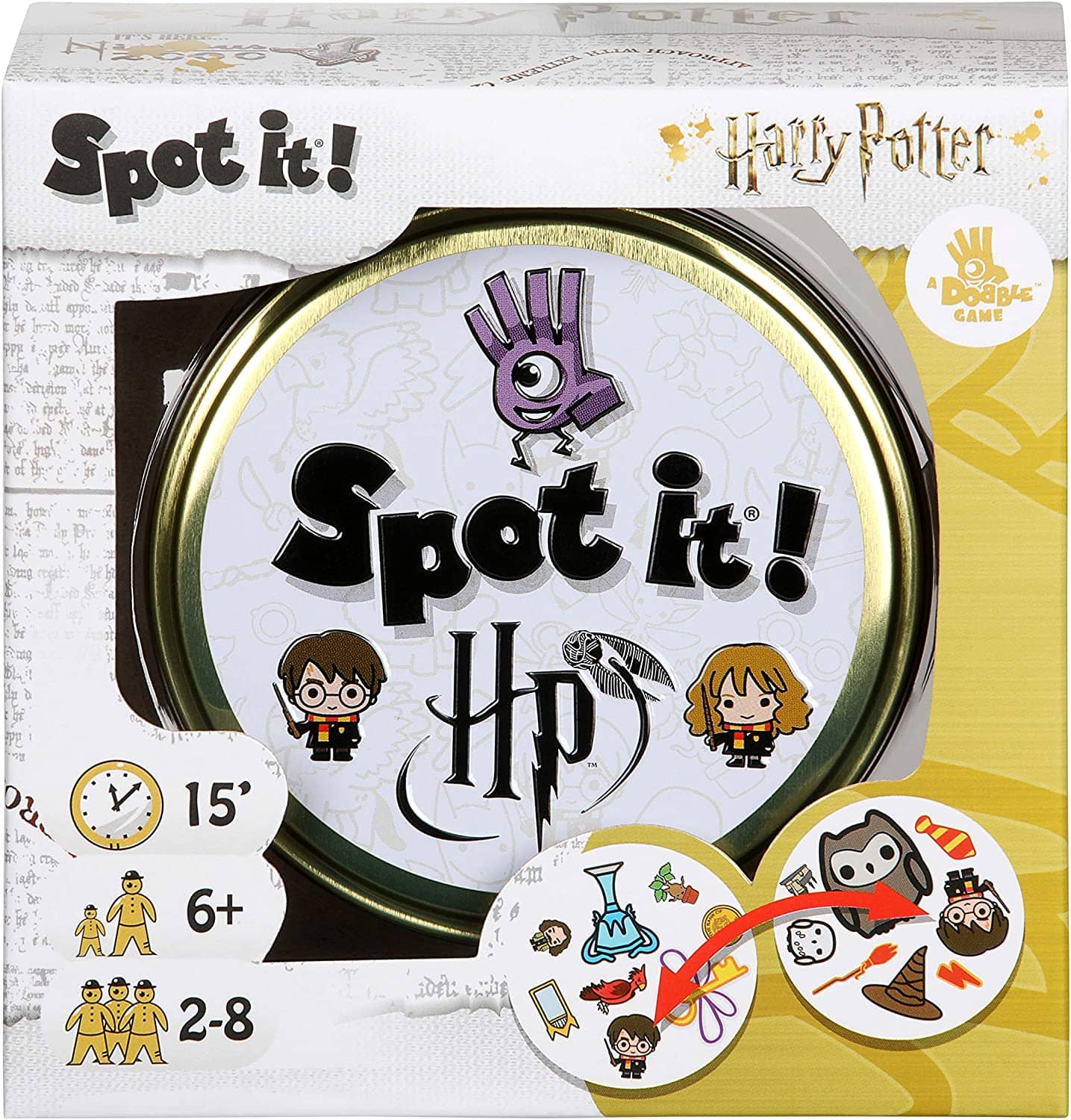 Moose Games - Spot It Harry Potter Card Game