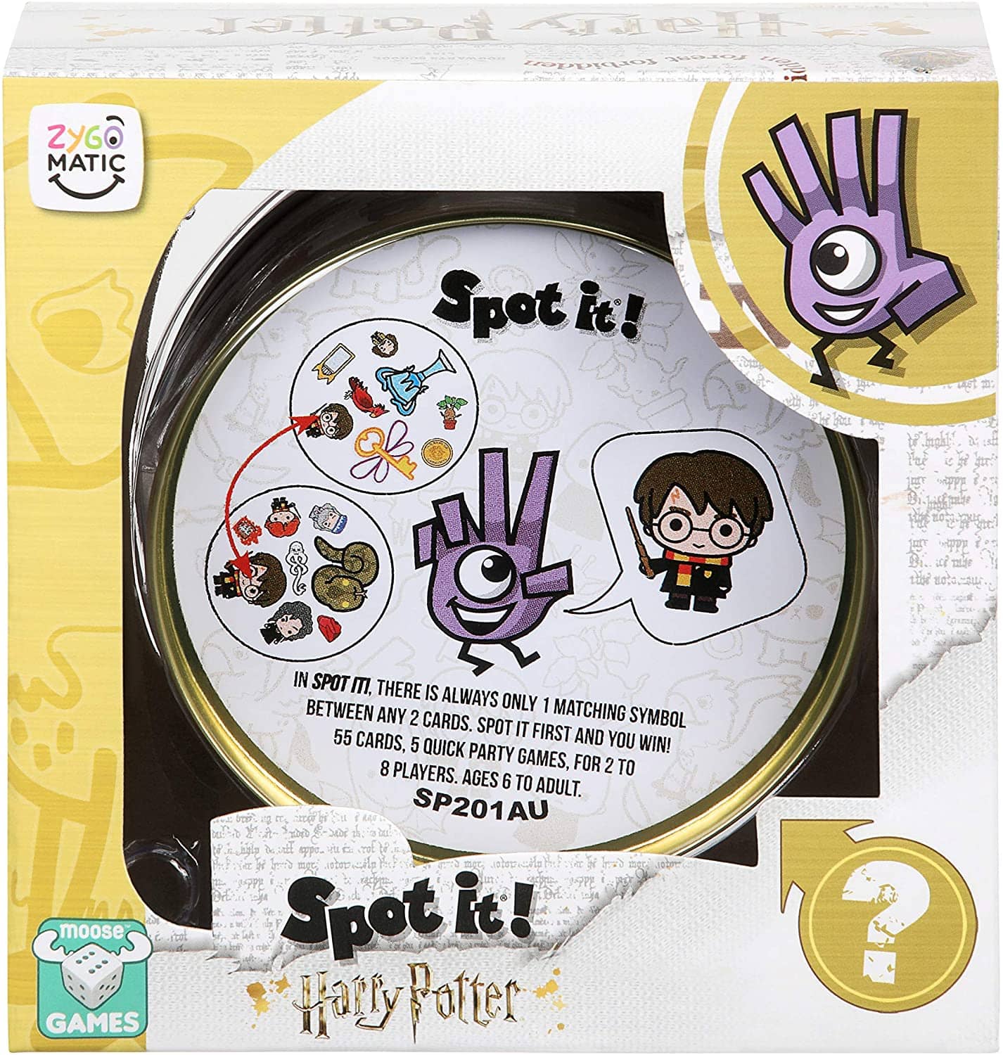 Moose Games - Spot It Harry Potter Card Game