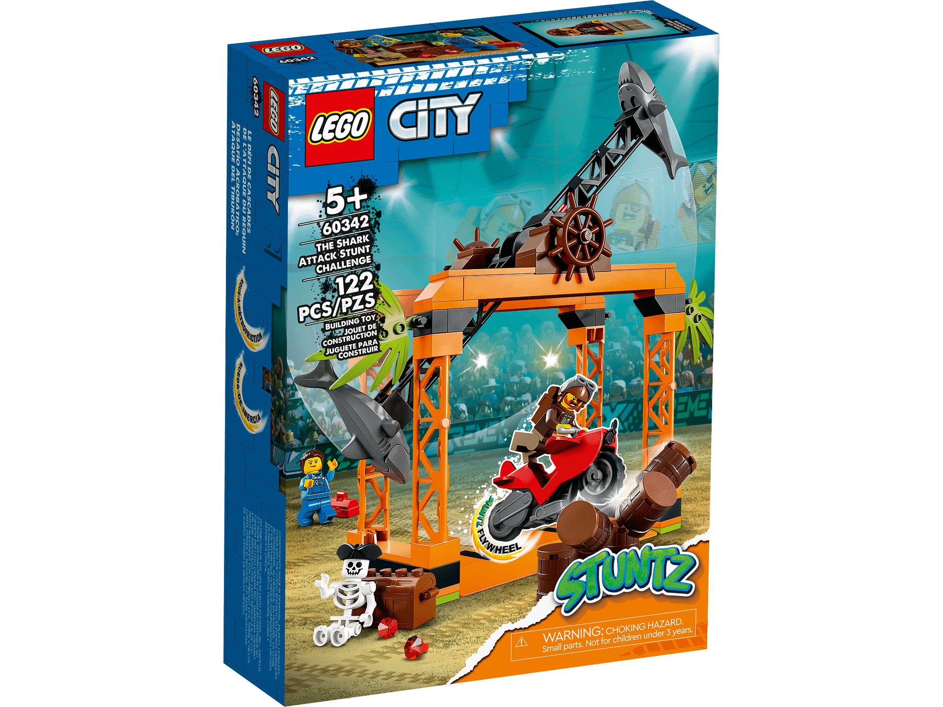 LEGO® 60342 The Shark Attack Stunt Challenge - City Stuntz