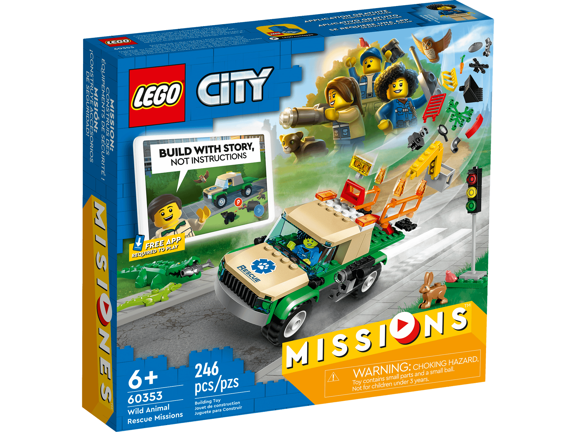 LEGO® 60353 Wild Animal Rescue Missions - City