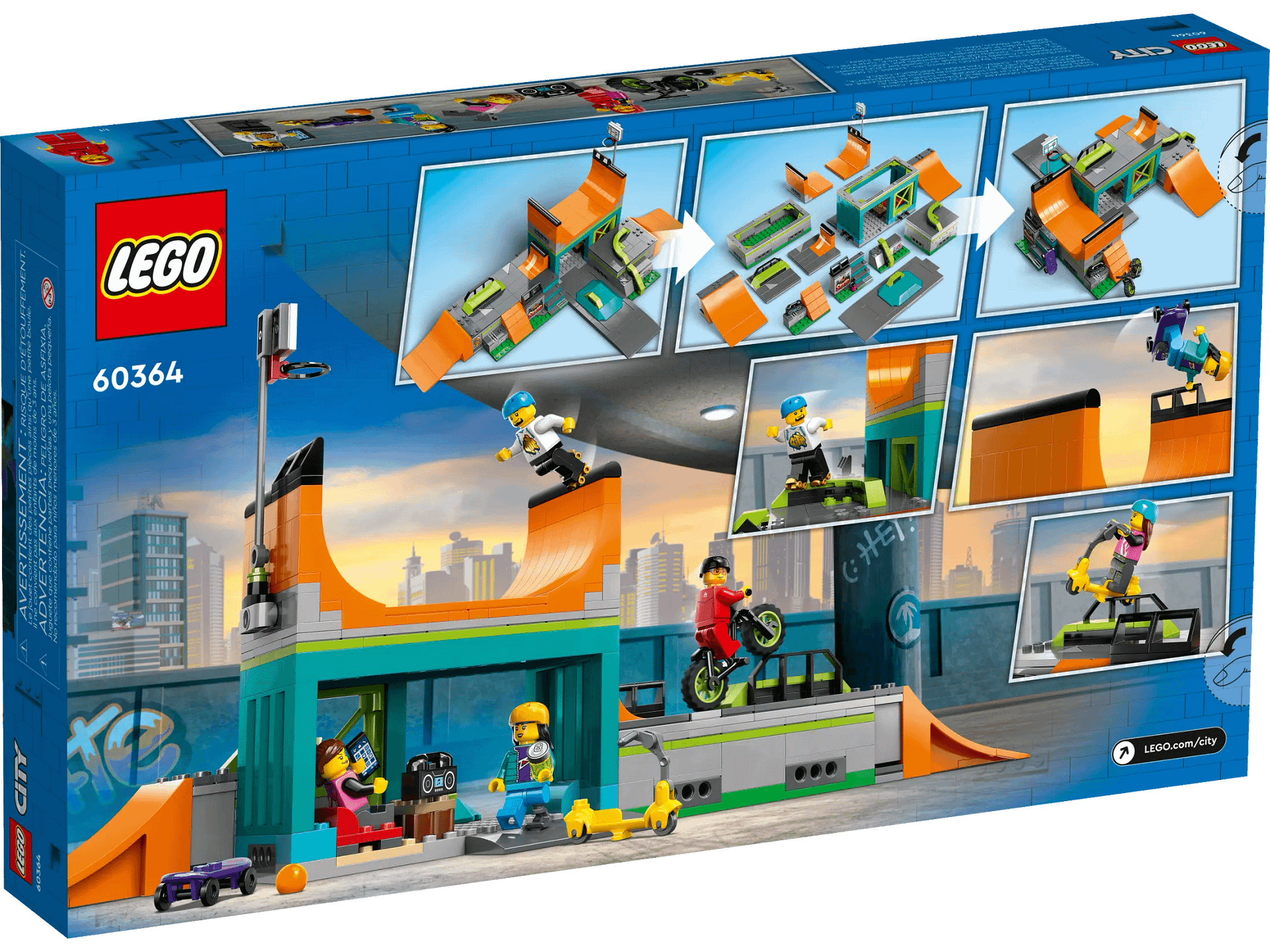 LEGO® 60364 Street Skate Park - City