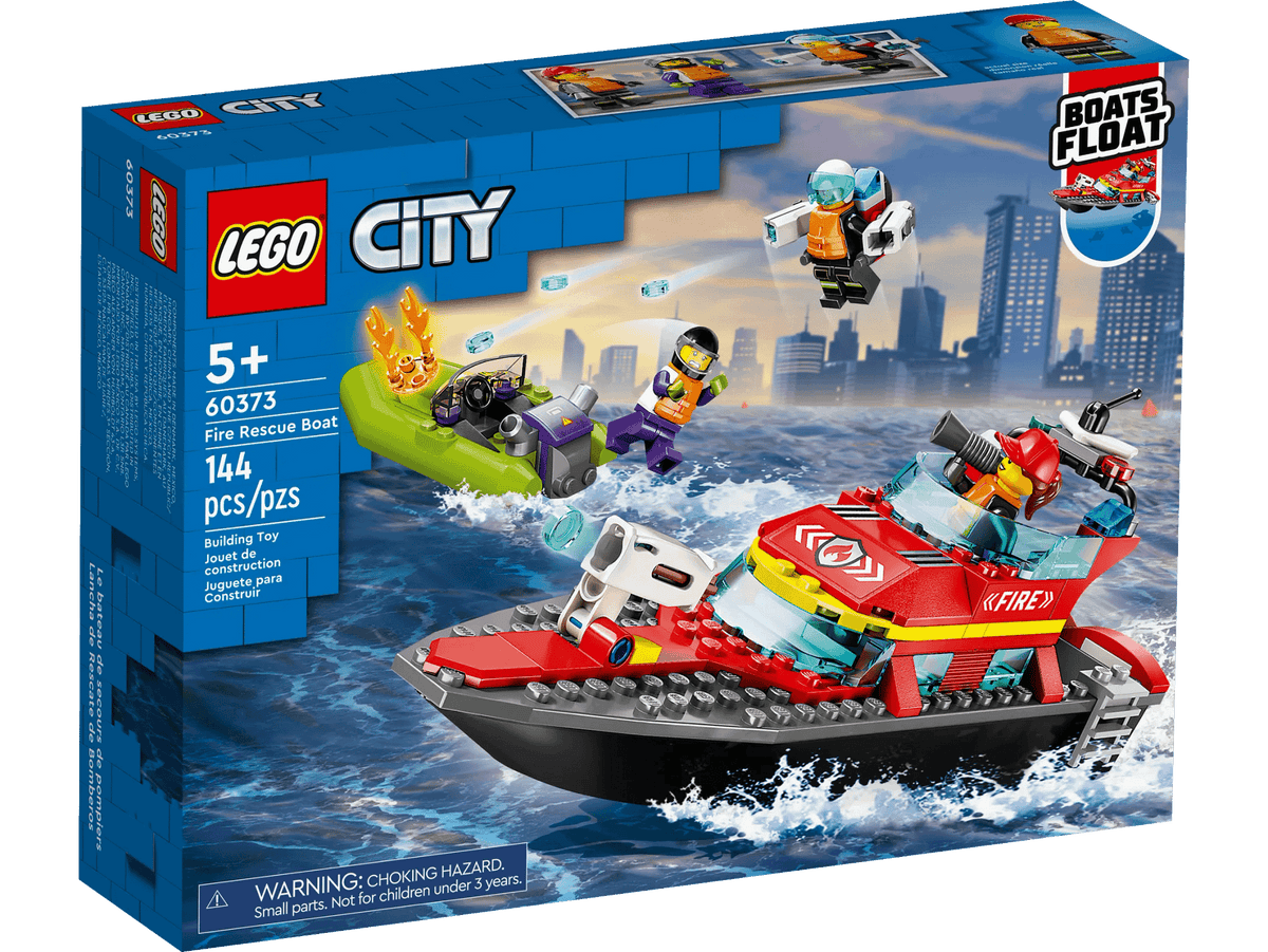 LEGO® 60373 Fire Rescue Boat - City