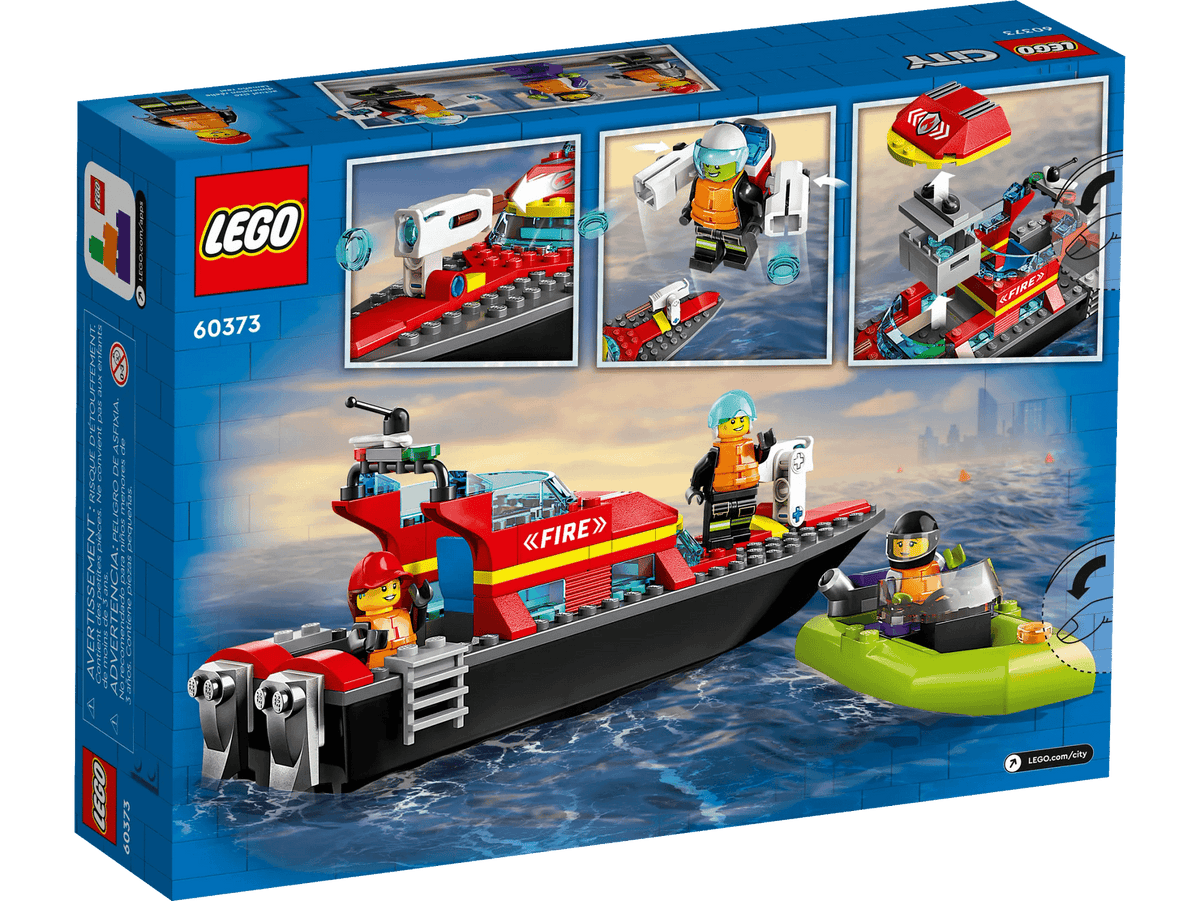 LEGO® 60373 Fire Rescue Boat - City