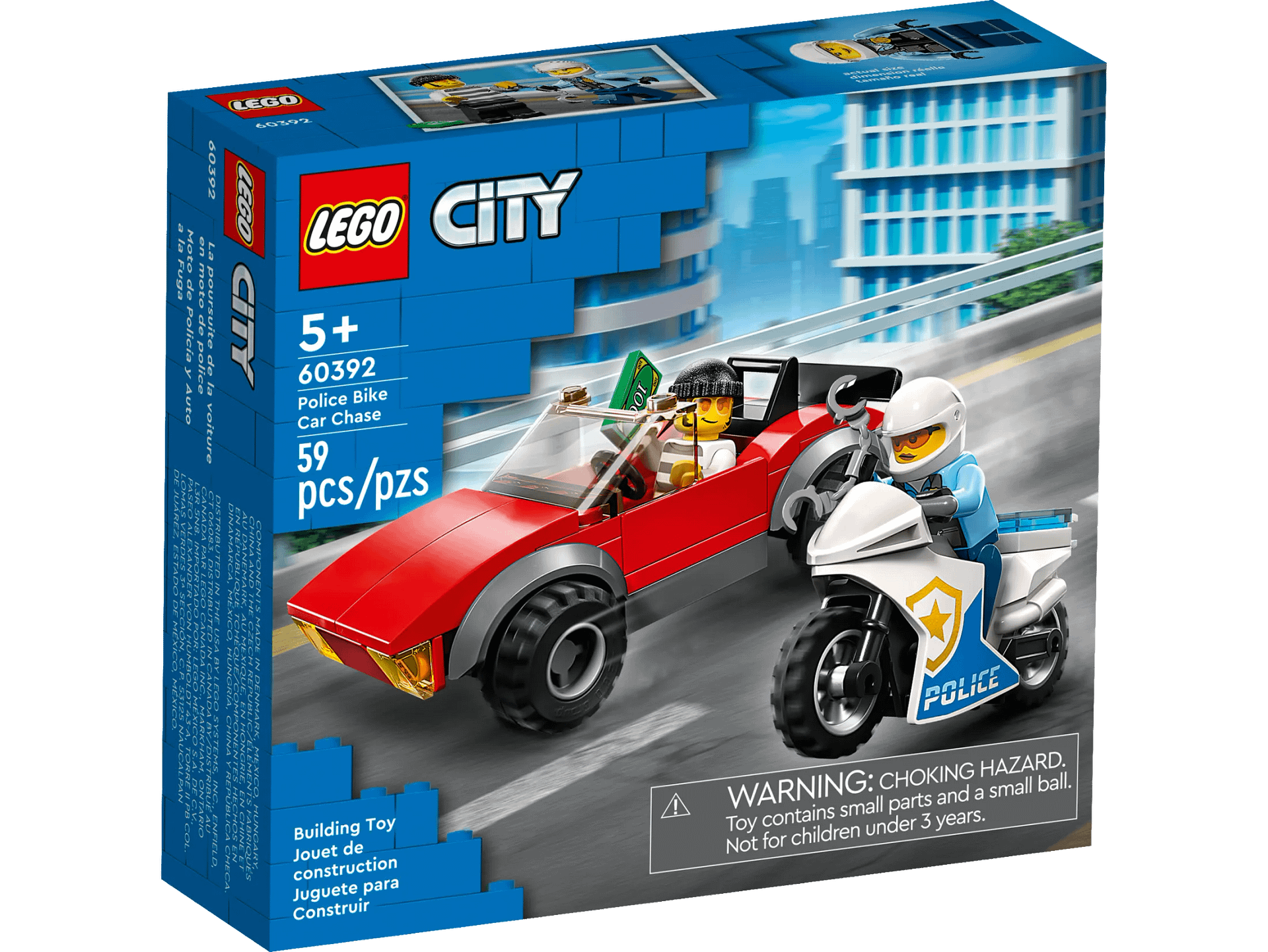 LEGO® 60392 Police Bike Car Chase - City
