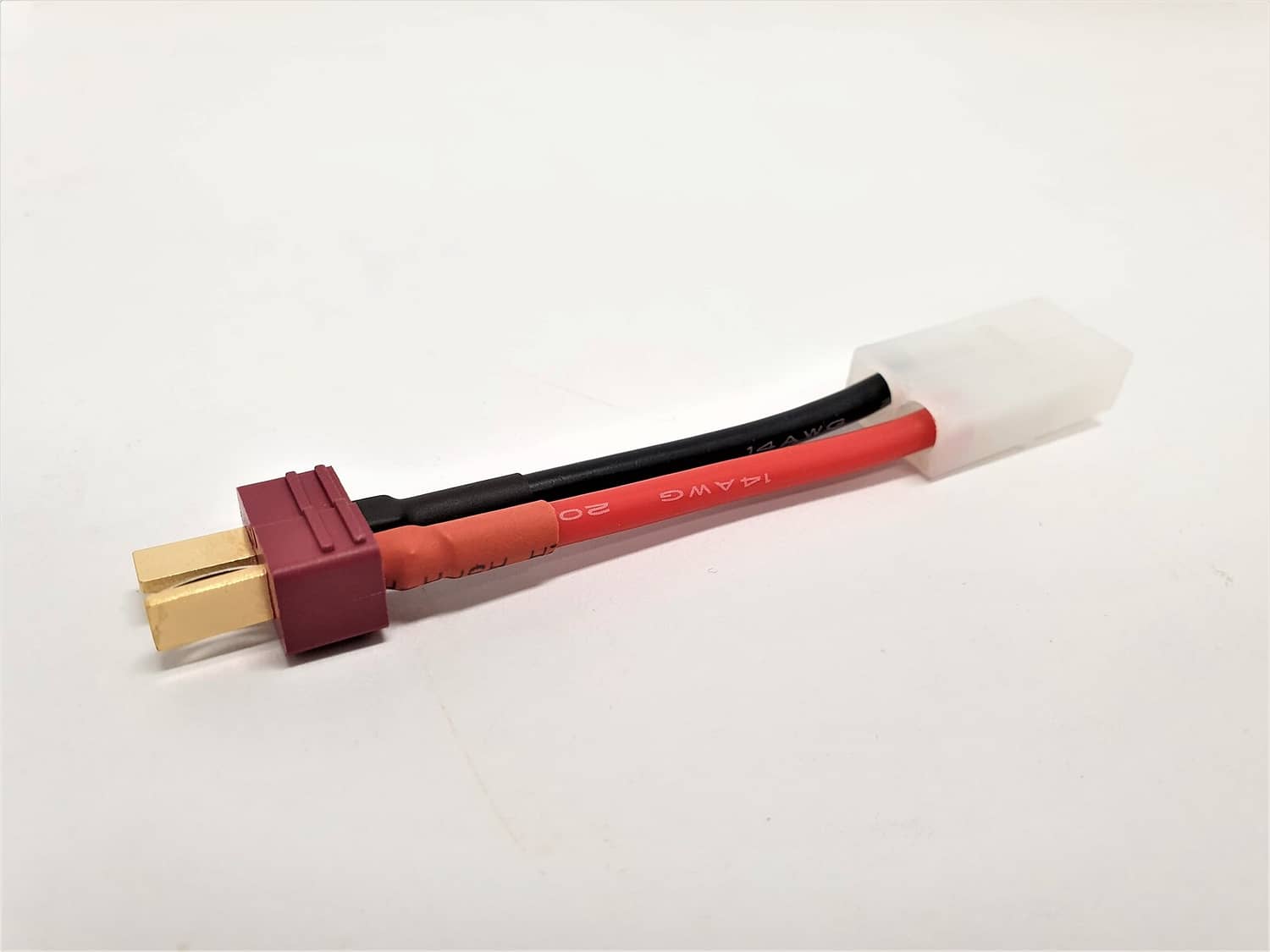 TORNADO FEMALE TAMIYA TO MALE DEANS ADAPTER 14# 5CM 0.08 WIRE 8003A