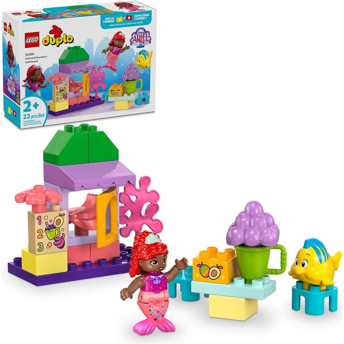 LEGO® 10420 Ariel and Flounder's Cafe Stand -  DUPLO®