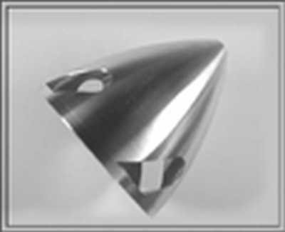 3' STANDARD 4-BLADE TRU TURN ALUMINIUM SPINNER TT3004B 4-BLADE