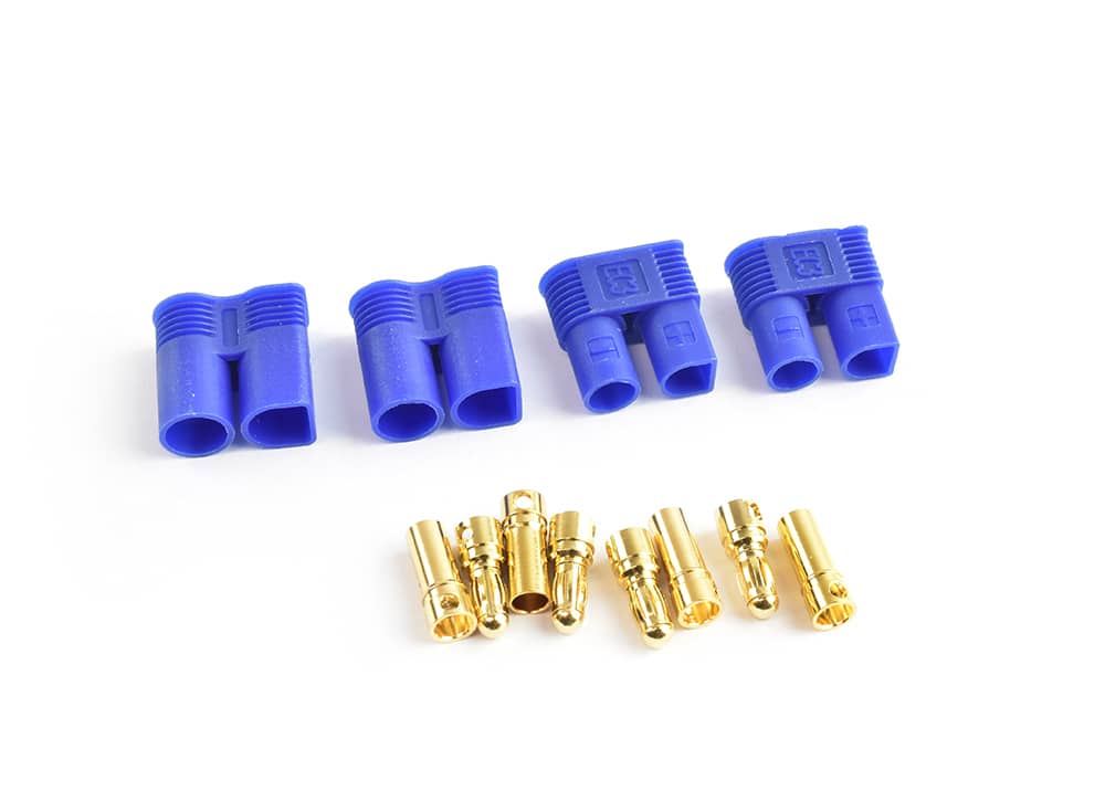 TORNADO RC - EC3 3.5MM PLUG(MALE&FEMALE) 2PAIRS/BAG 0118