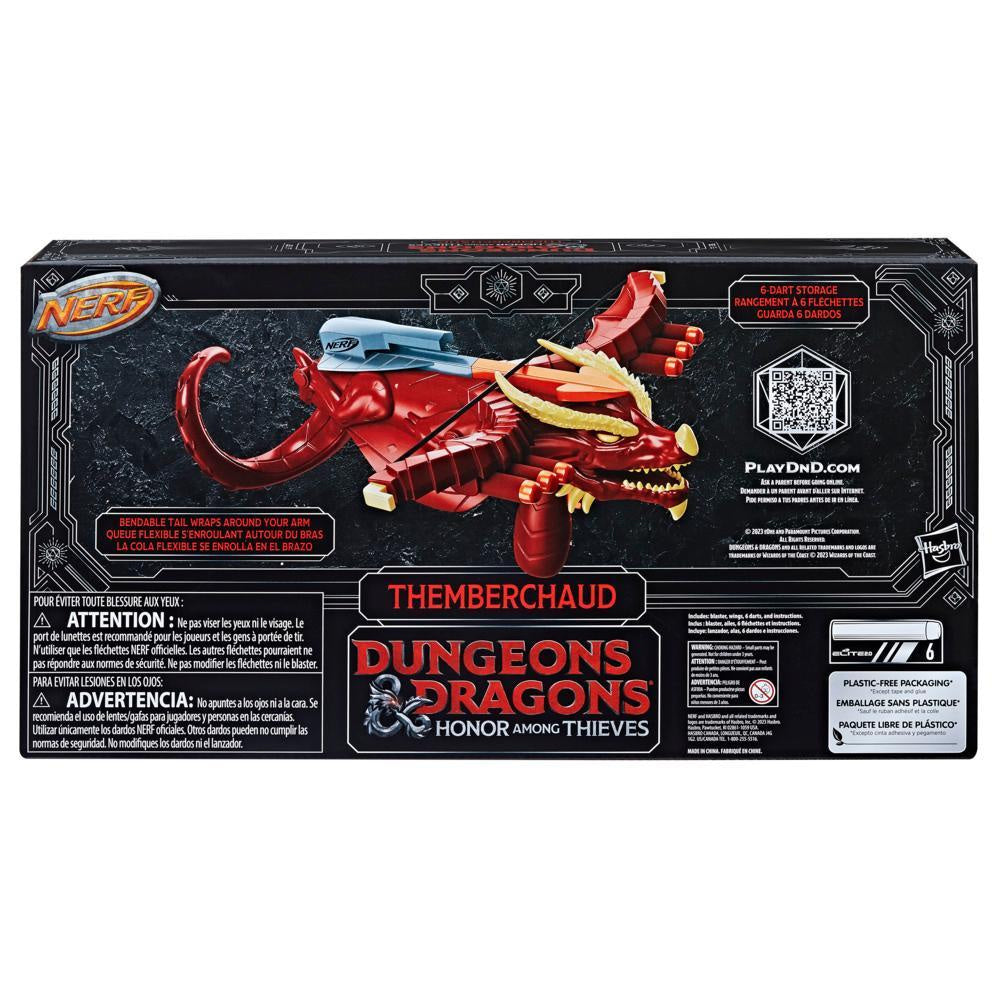 Nerf - Dungeons & Dragons Themberchaud Nerf Blaster 6 Nerf Elite Darts