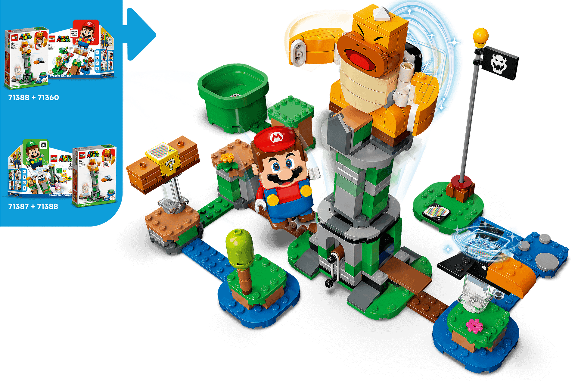 LEGO® 71388 Boss Sumo Bro Topple Tower Expansion Set - Super Mario™