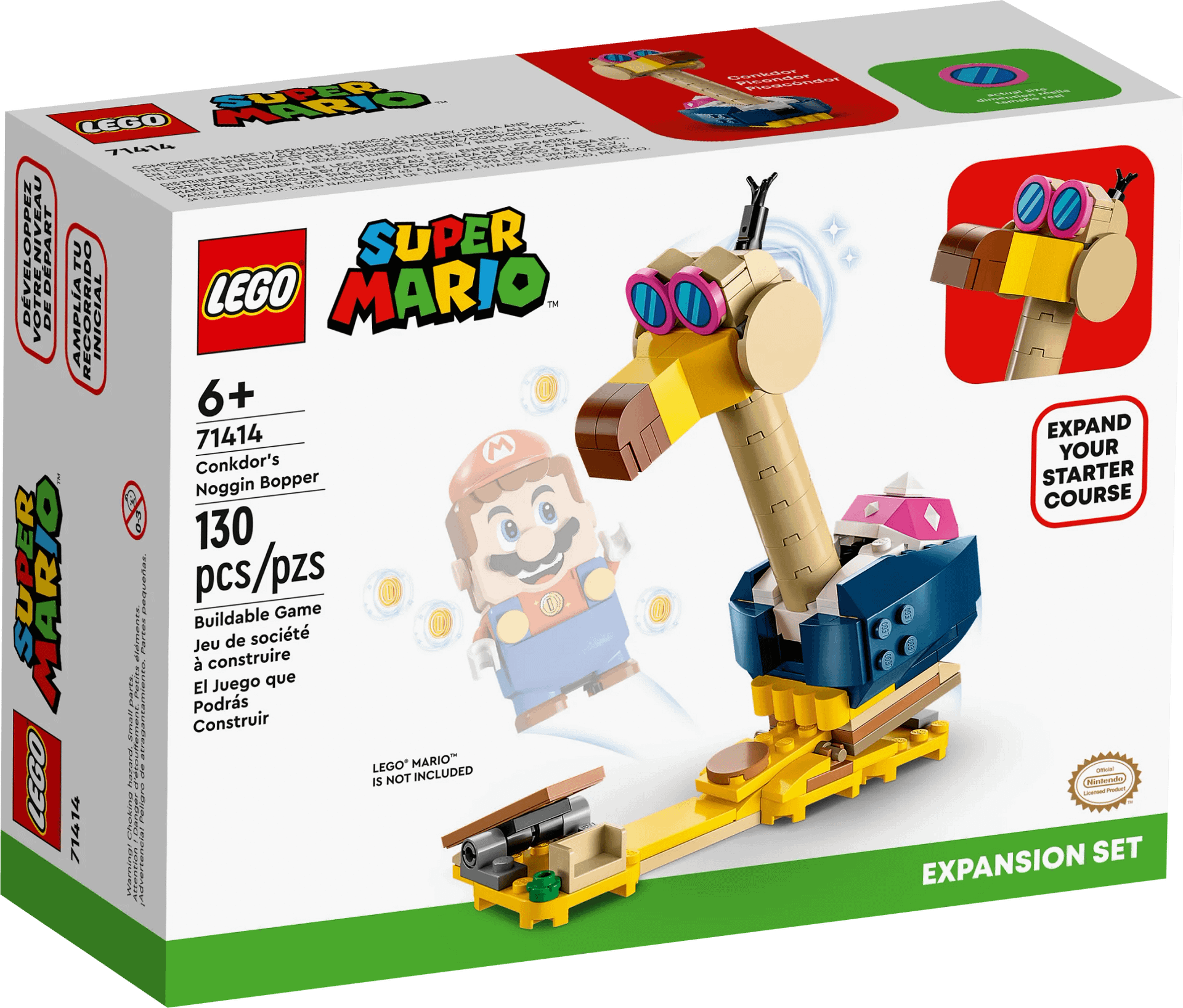 LEGO® 71414 Conkdor's Noggin Bopper Expansion Set - Super Mario™
