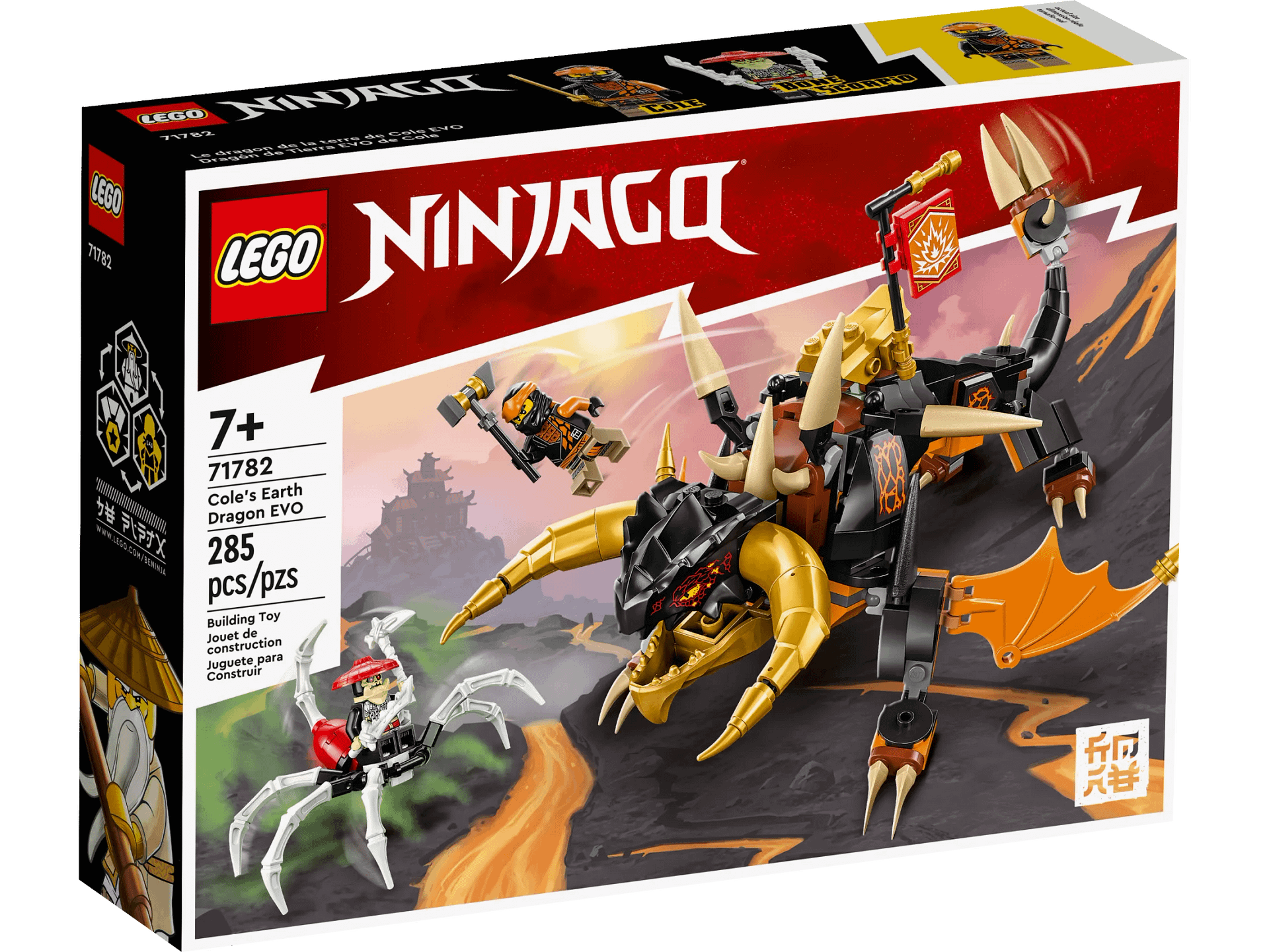 LEGO 71782 Cole's Earth Dragon EVO - Ninjago