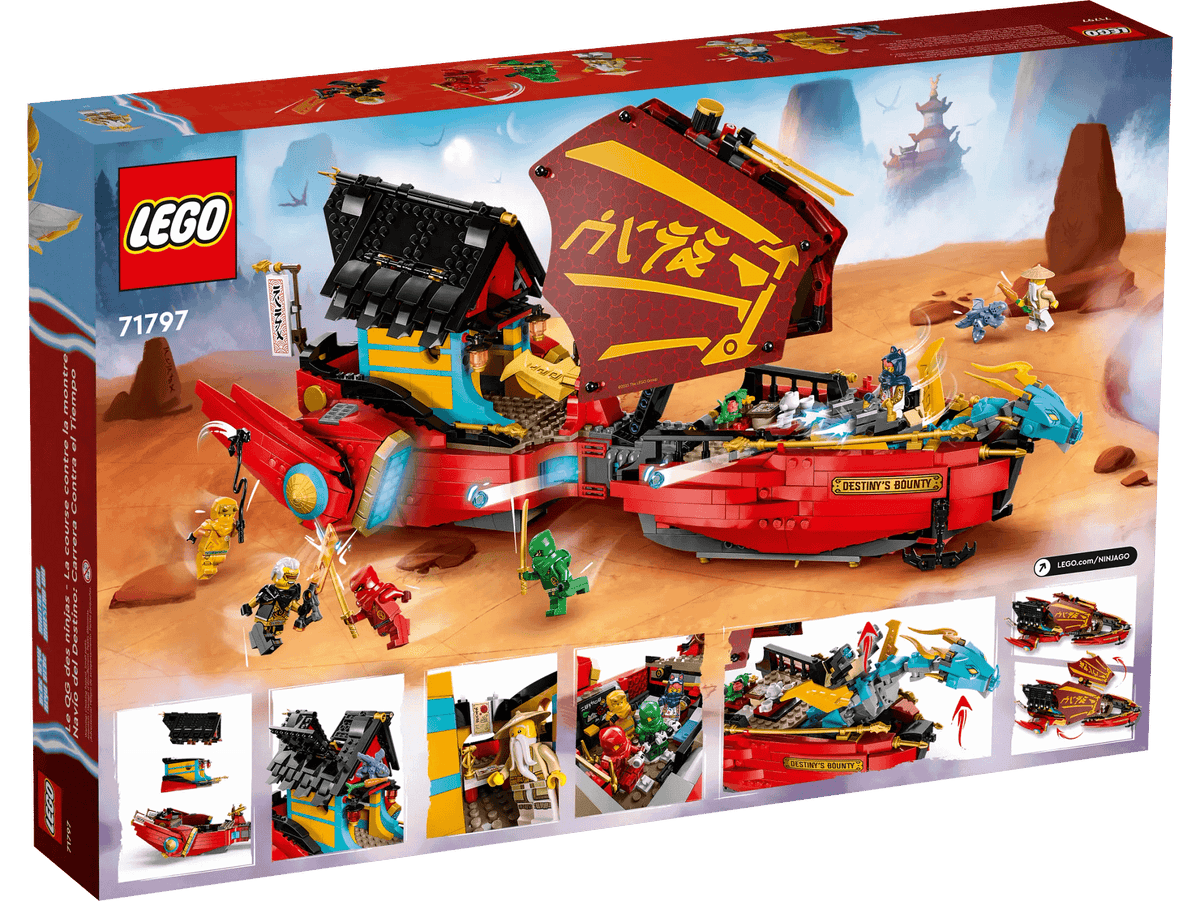 LEGO® 71797 Destiny s Bounty - race against time - NINJAGO®