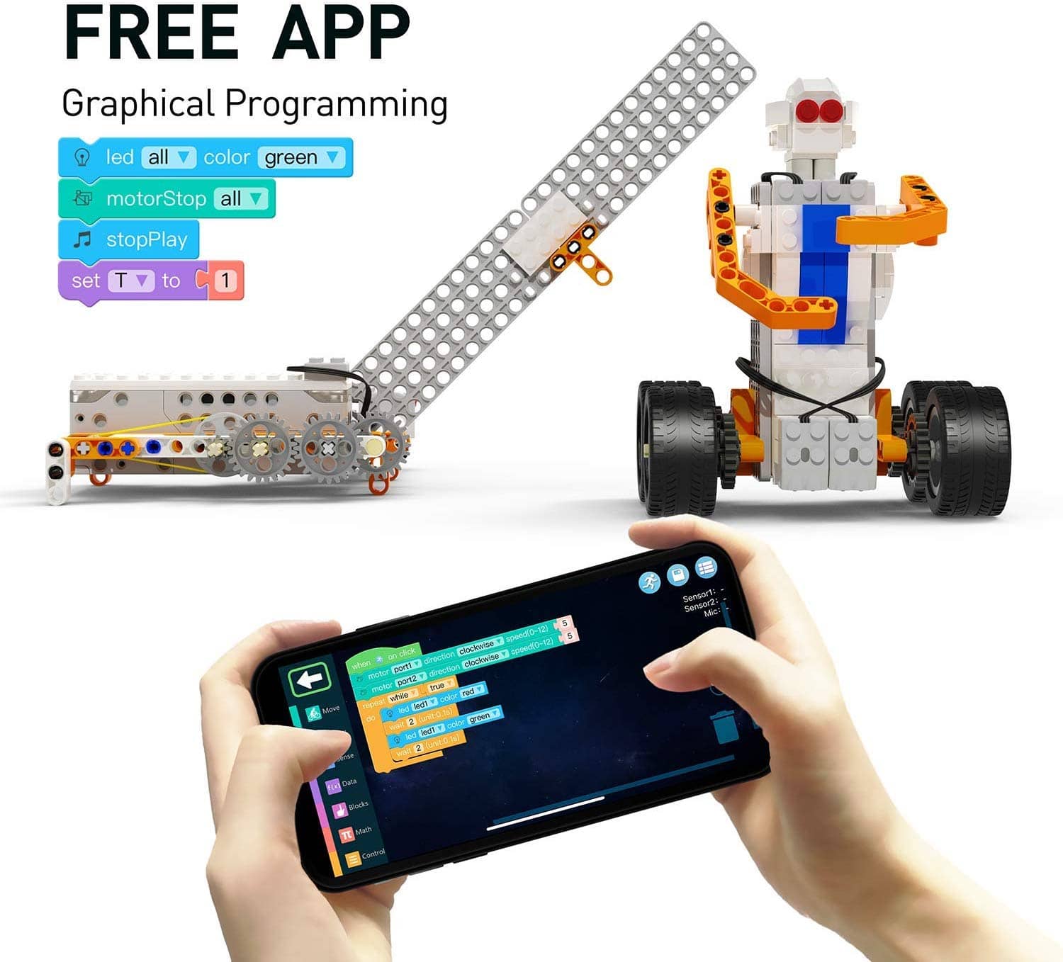 Apitor - Superbot Robot And Motor Kit
