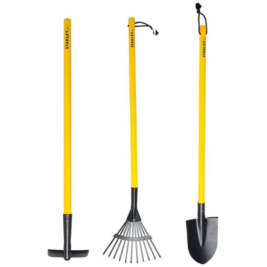 Stanley Jr. - 3 Piece Toy Garden Tools With Long Handle
