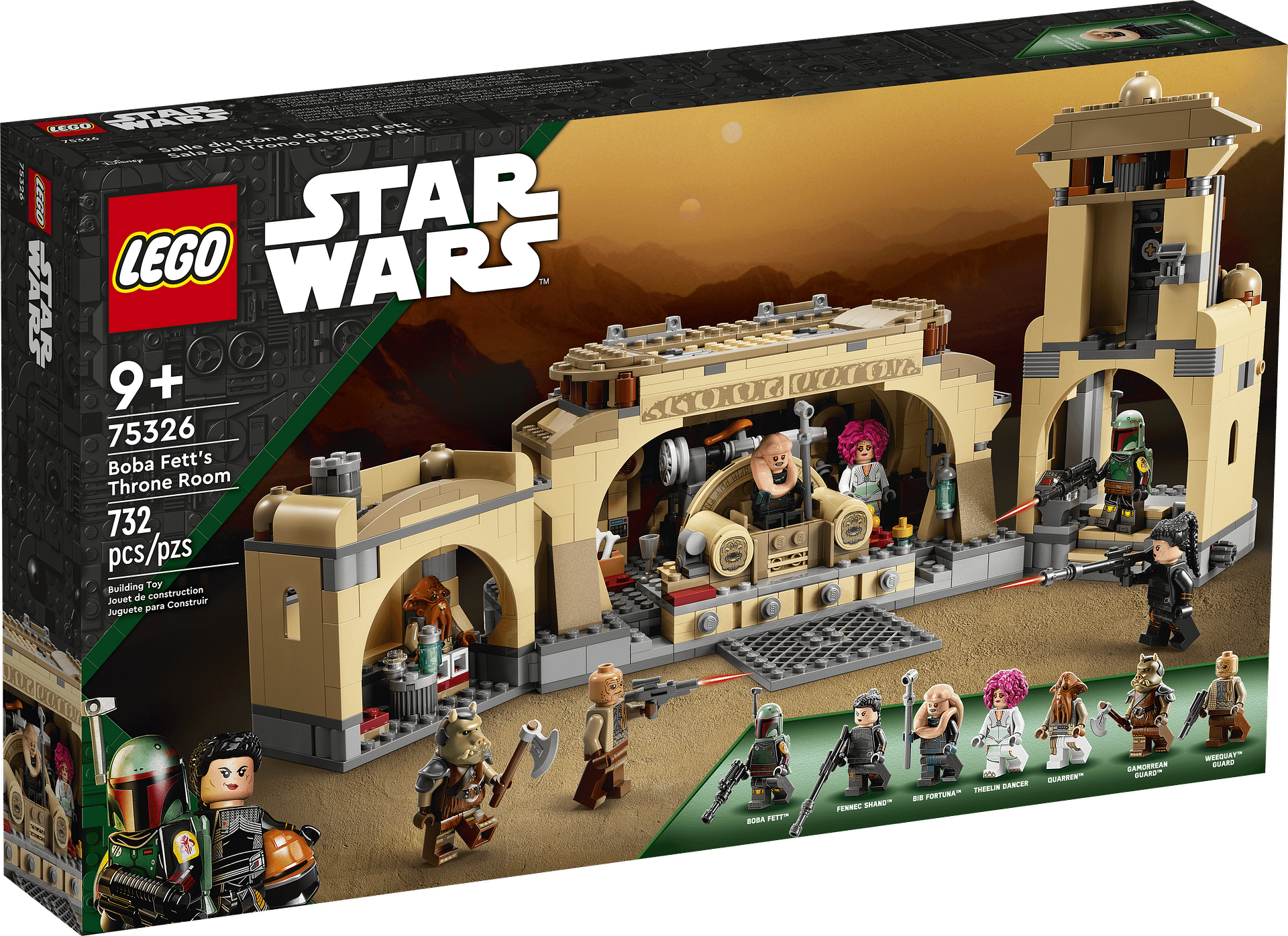 LEGO® 75326 Boba Fett's Throne Room - Star Wars™