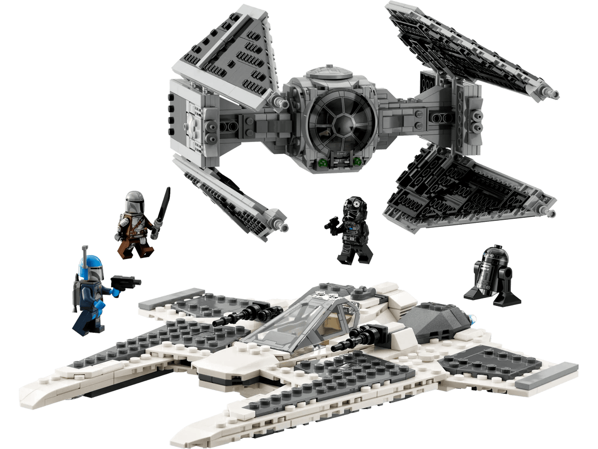 LEGO® 75348 Mandalorian Fang Fighter vs. TIE Interceptor - Star Wars™