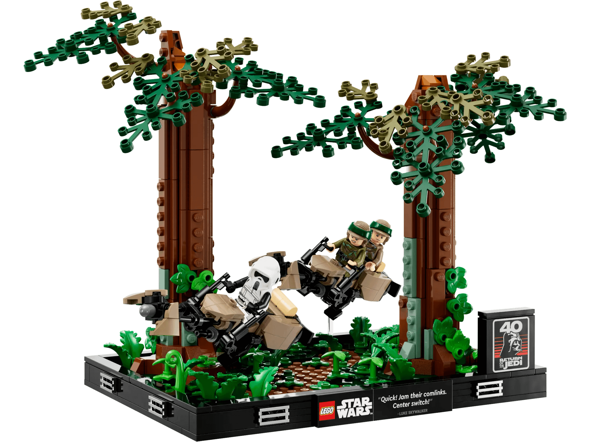 LEGO® 75353 Endor Speeder Chase Diorama - Star Wars™