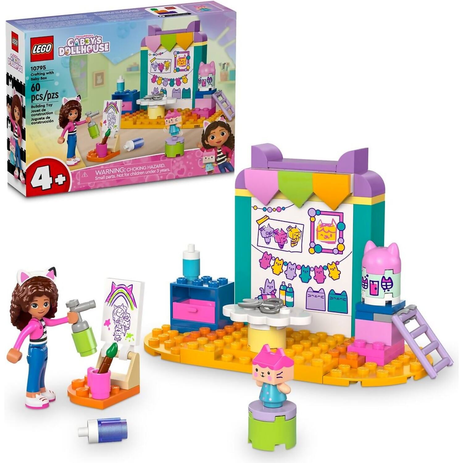 LEGO® 10795 Crafting with Baby Box - Gabby s Dollhouse 4+