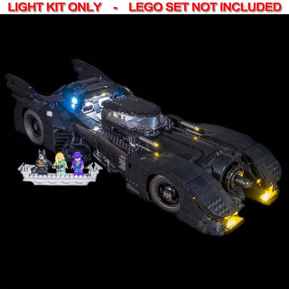 Light My Bricks - LIGHT KIT for LEGO® 1989 Batmobile 76139