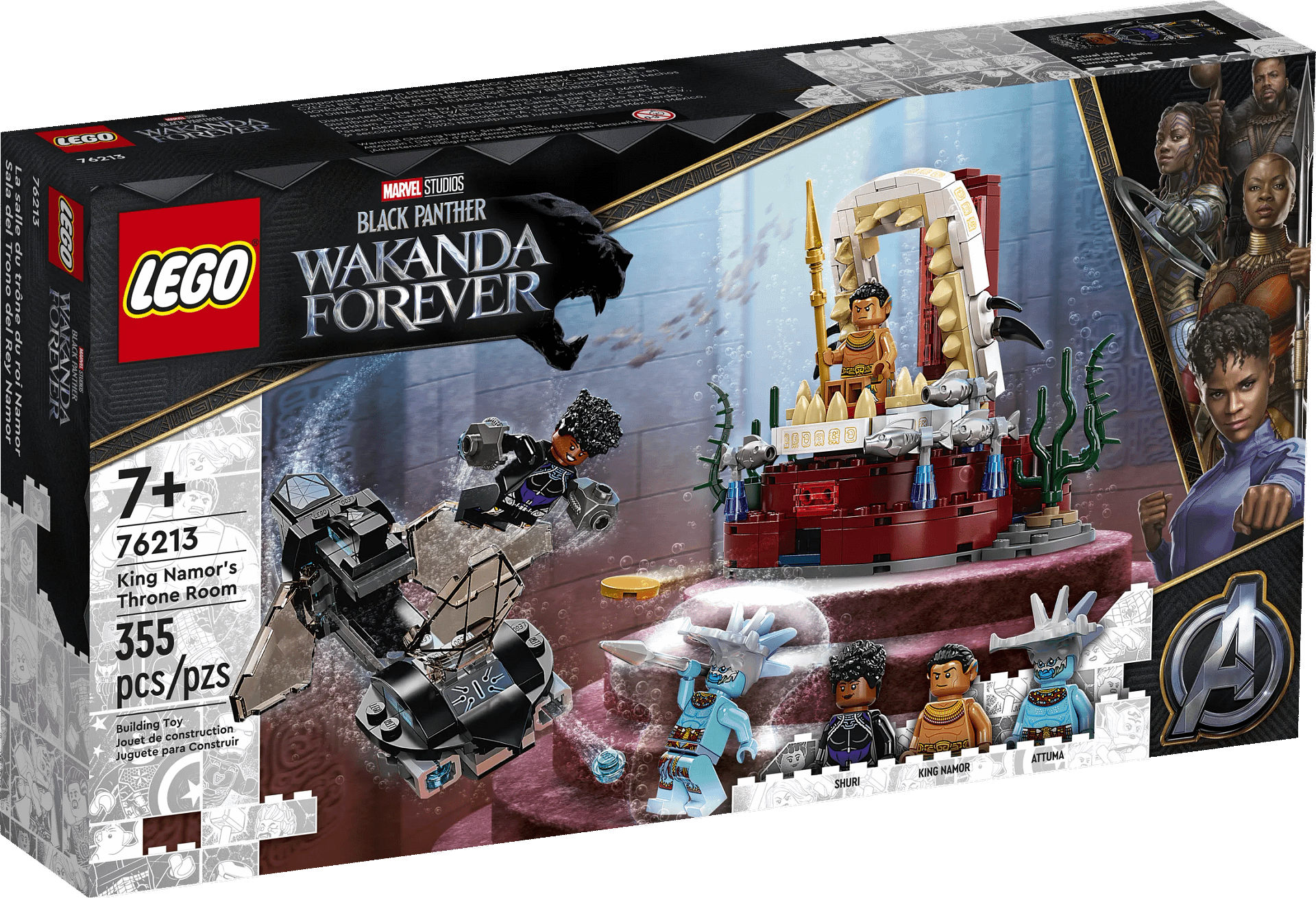 LEGO® 76213 King Namor s Throne Room - Marvel Super Heroes