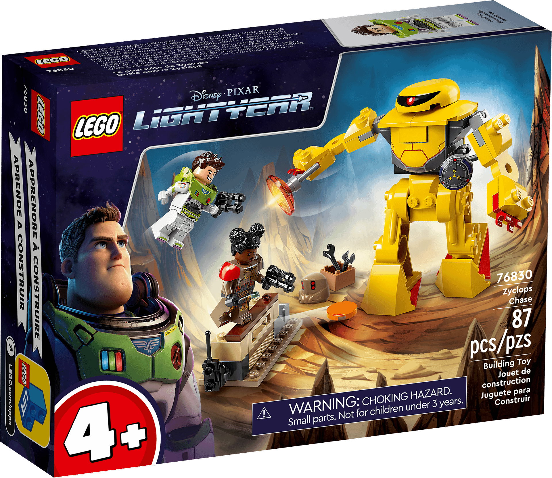 LEGO® 76830 Zyclops Chase - Buzz Lightyear Disney 4+