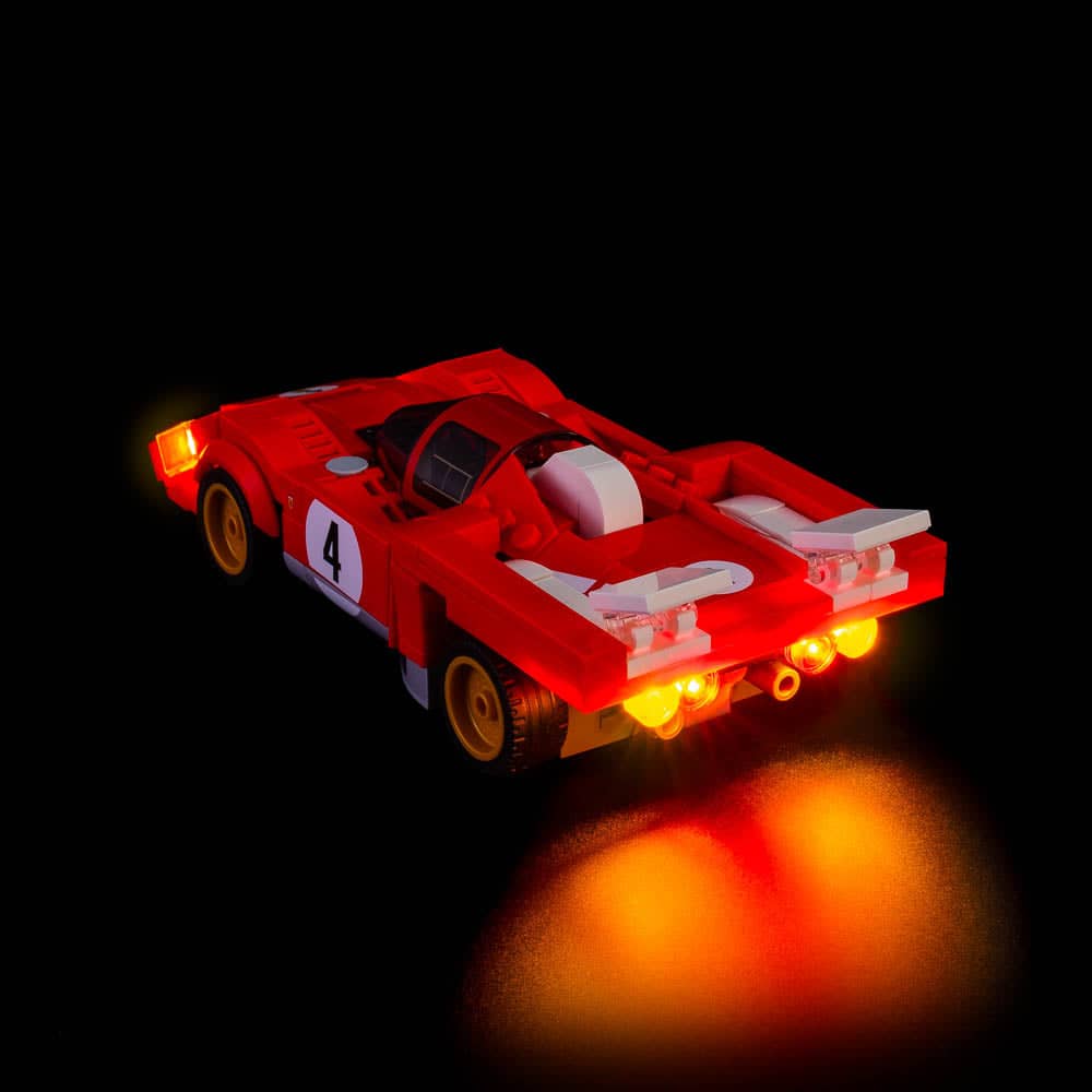Light My Bricks - Light Kit For LEGO® Speed Champions 1970 Ferrari 512 M 76906