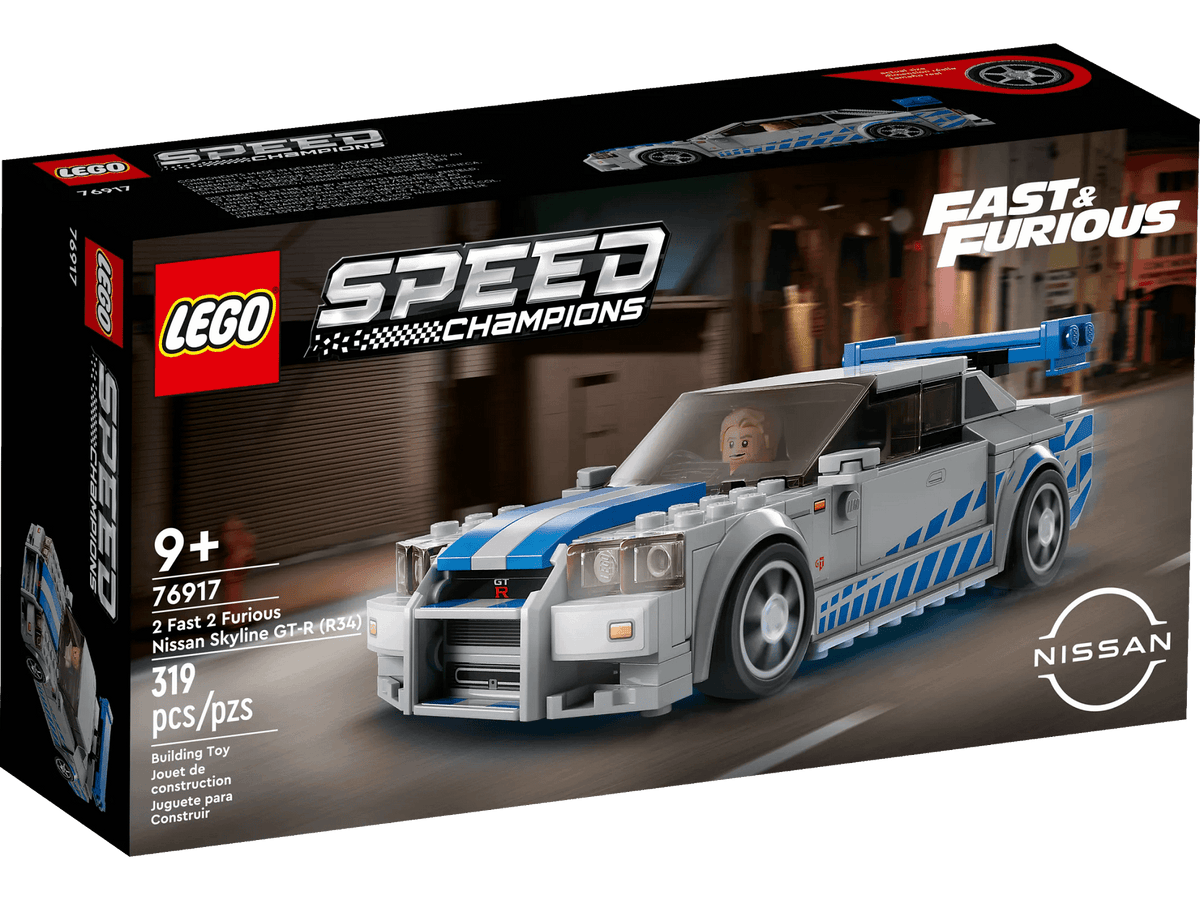 LEGO® 76917 2 Fast 2 Furious Nissan Skyline GT-R (R34) - Speed Champions