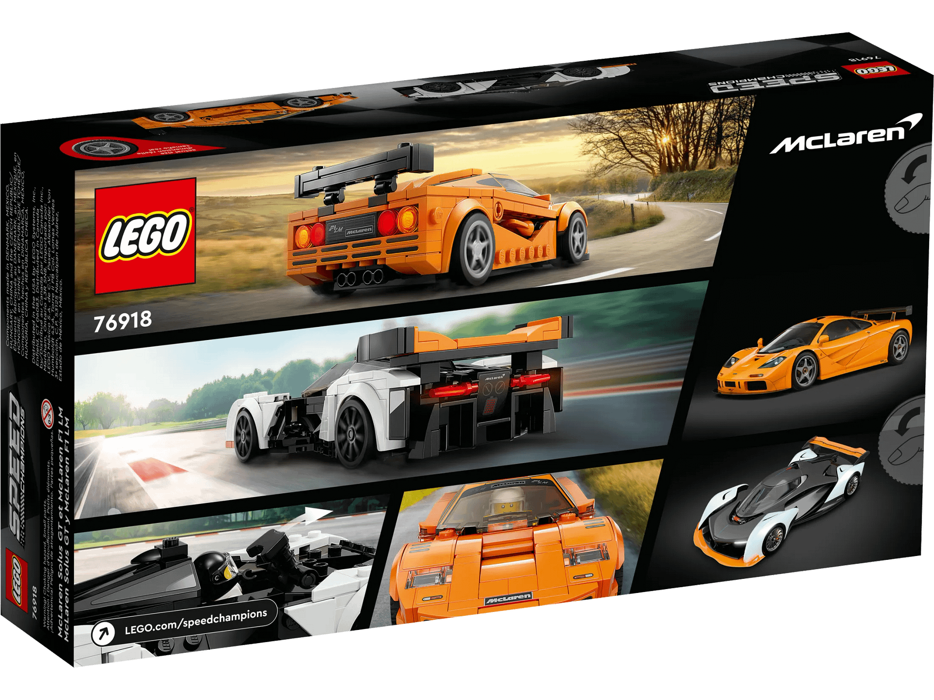 LEGO® 76918 McLaren Solus GT & McLaren F1 LM - Speed Champions
