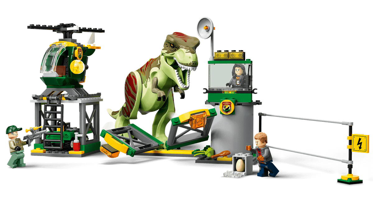 LEGO® 76944 T. rex Dinosaur Breakout - Jurassic World™ 4+