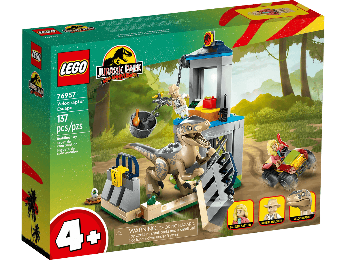 LEGO® 76957 Velociraptor Escape - Jurassic World™ 4+
