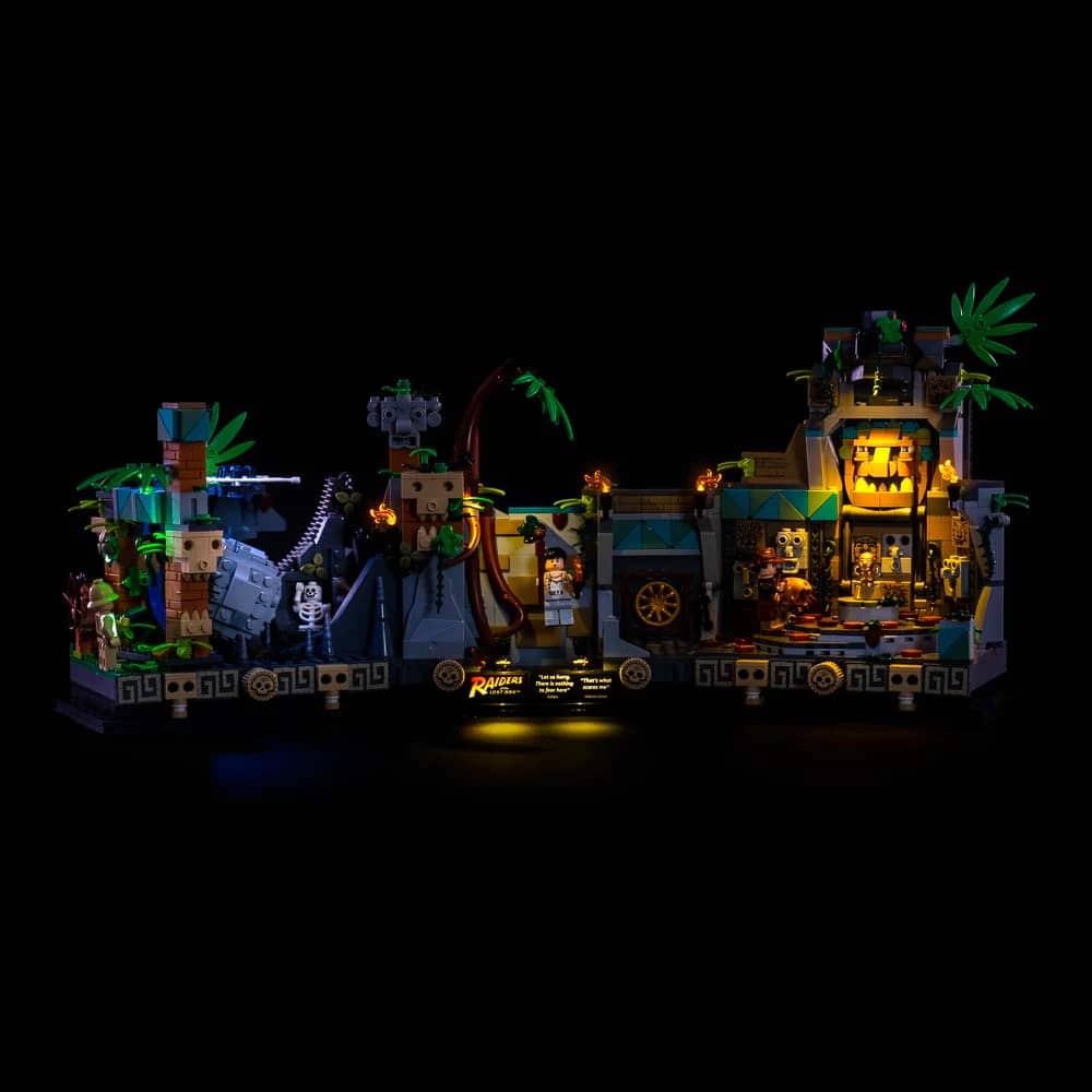 Light My Bricks - Light Kit For LEGO® Indiana Jones Temple of the Golden Idol 77015