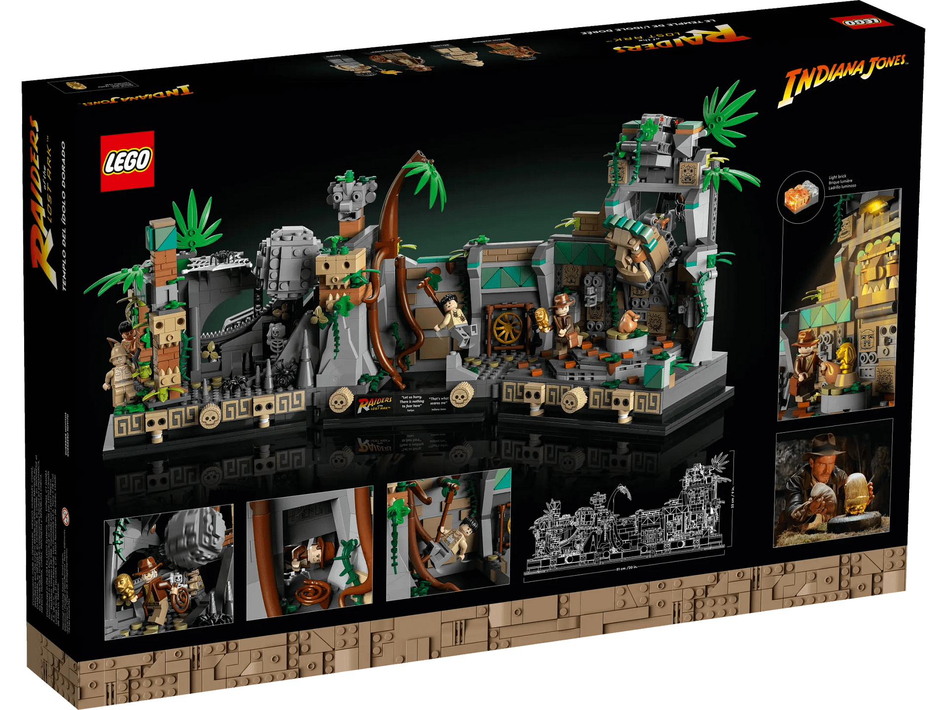 LEGO® 77015 Temple Of The Golden Idol - Indiana Jones