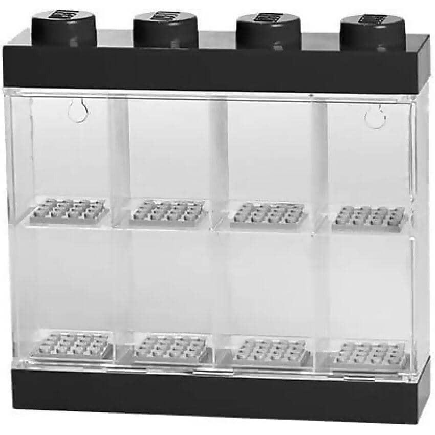LEGO® Minifigure Display Case 8 - Black - Room Copenhagen