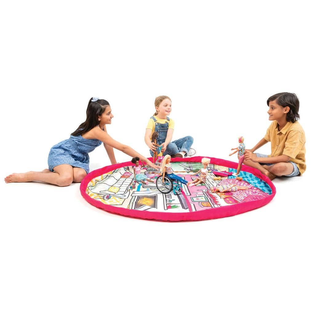 Barbie - Play Pouch Toy Storage Bag & Mat