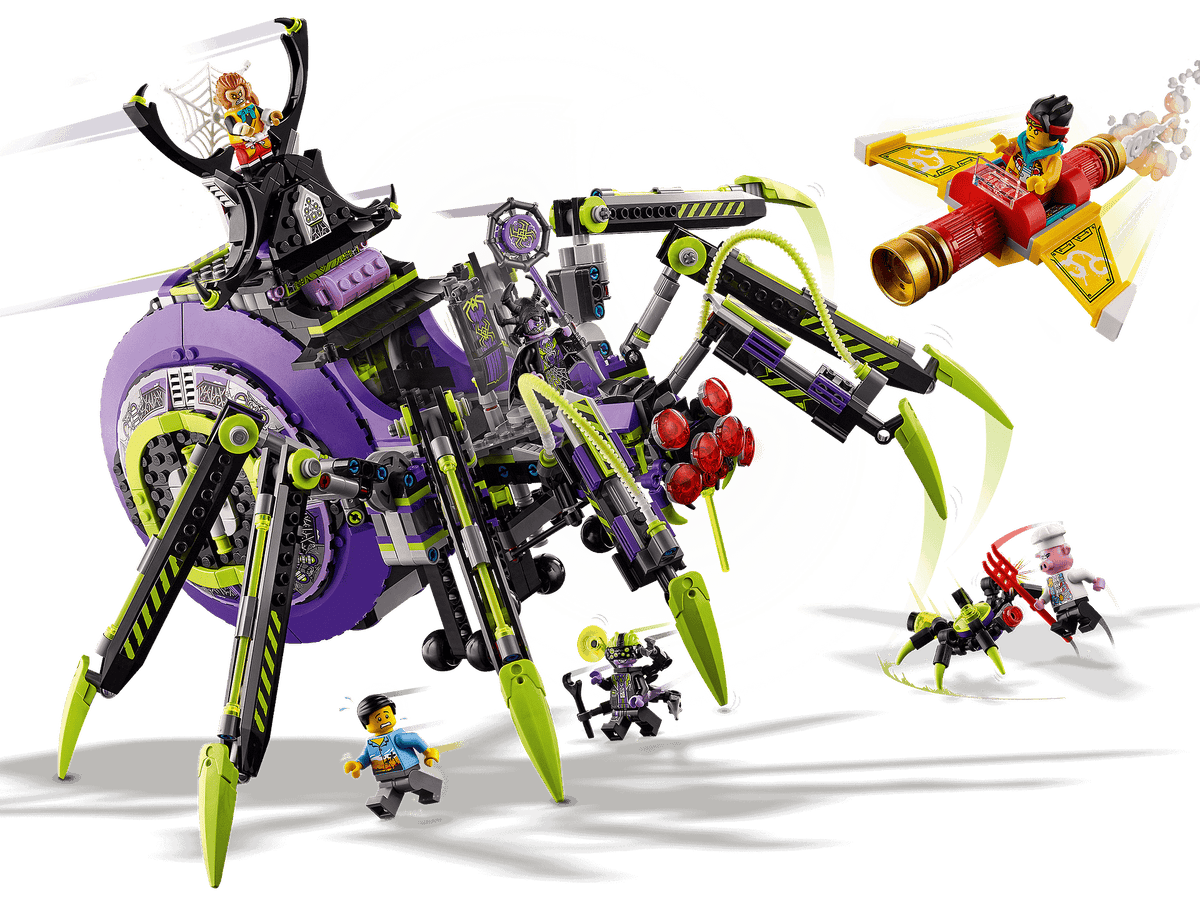 LEGO® 80022 Spider Queen's Arachnoid Base - Monkie Kid™