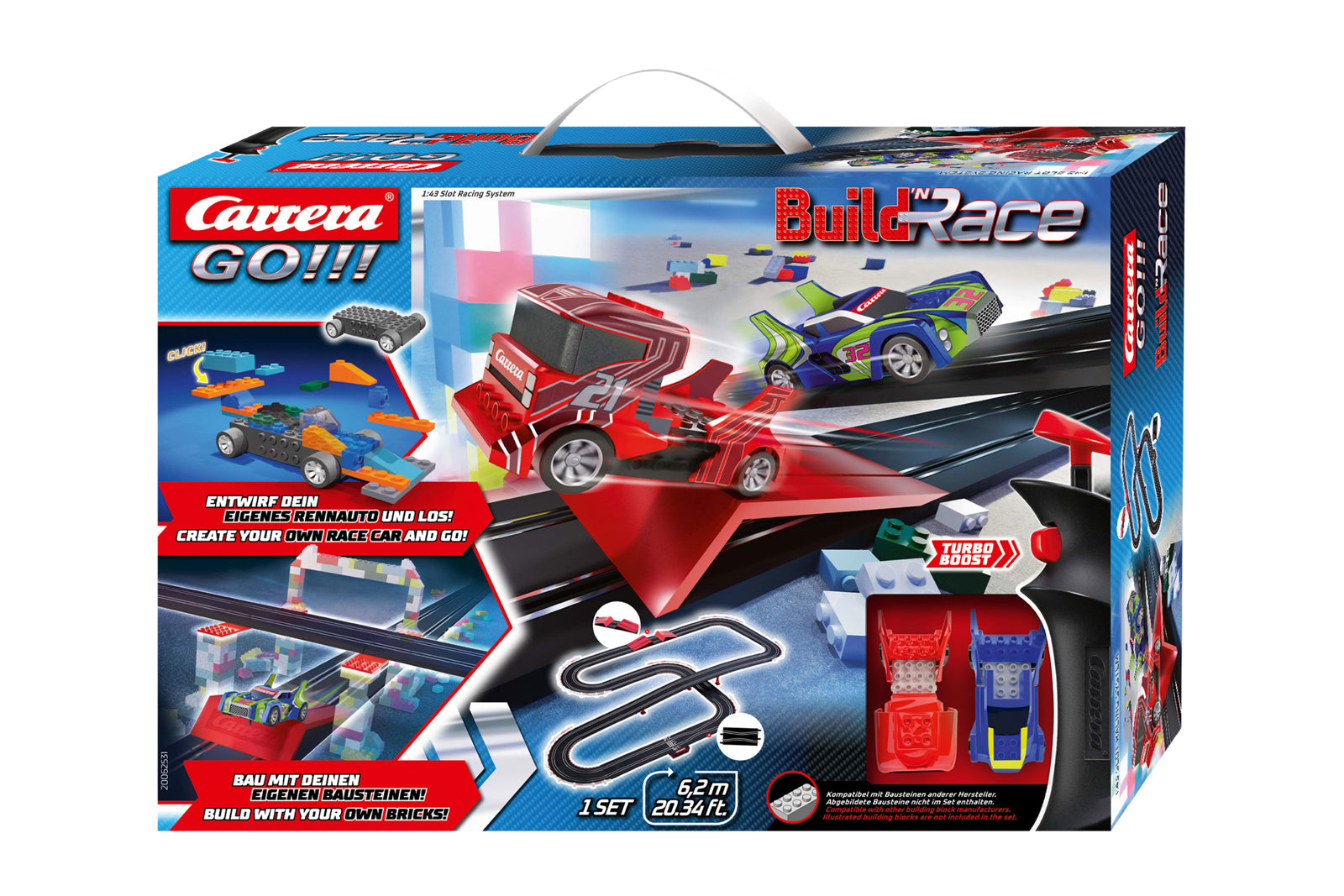 CARRERA - GO BUILD N RACE - RACING SET 6.2