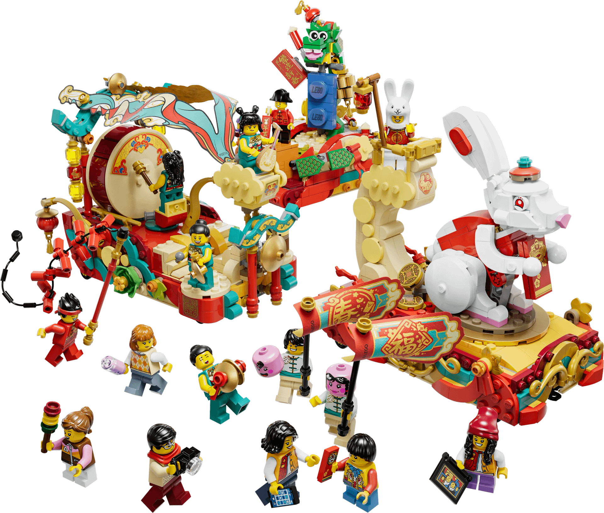 LEGO® 80111 Lunar New Year Parade - Chinese Festivals