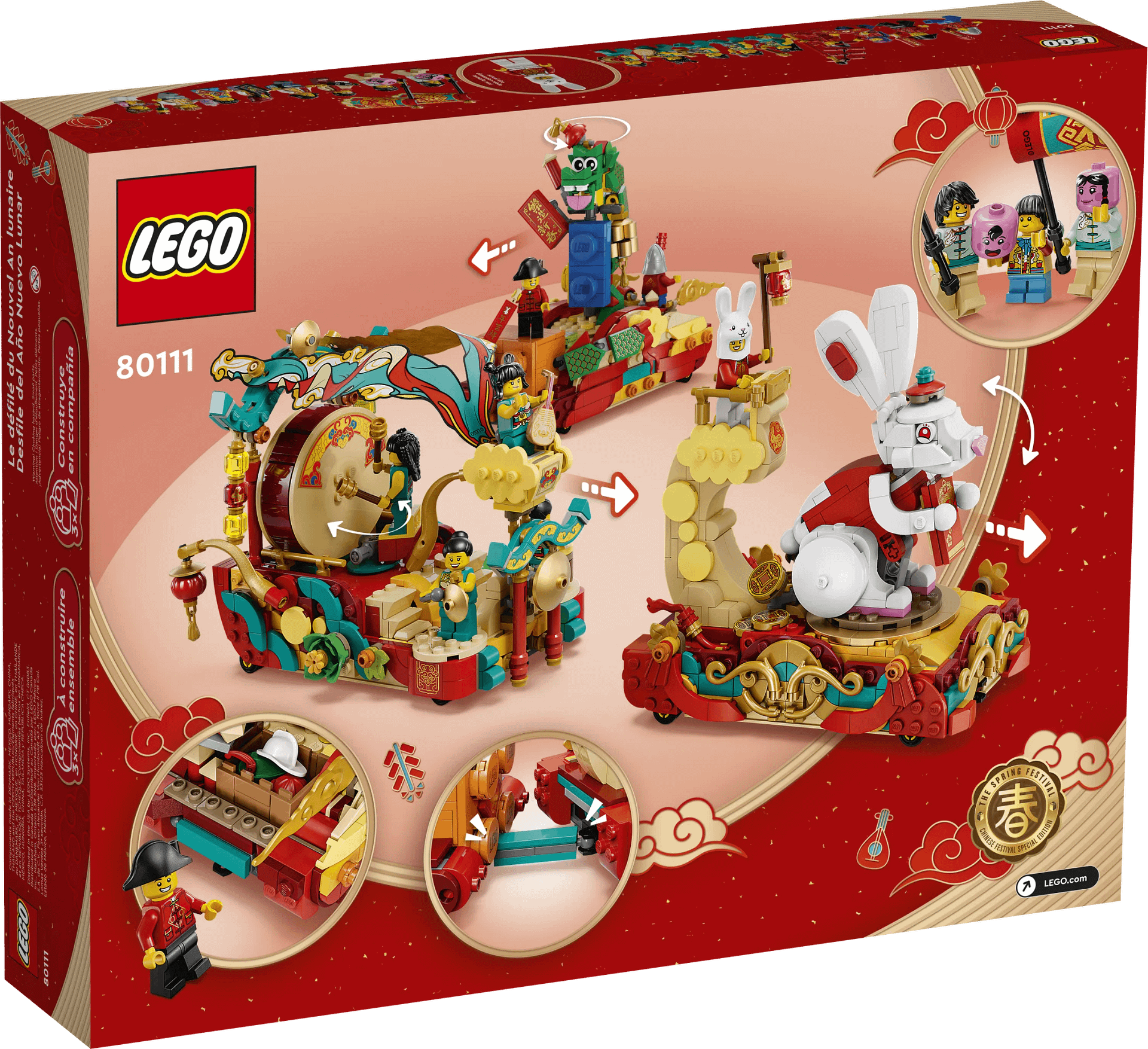 LEGO® 80111 Lunar New Year Parade - Chinese Festivals