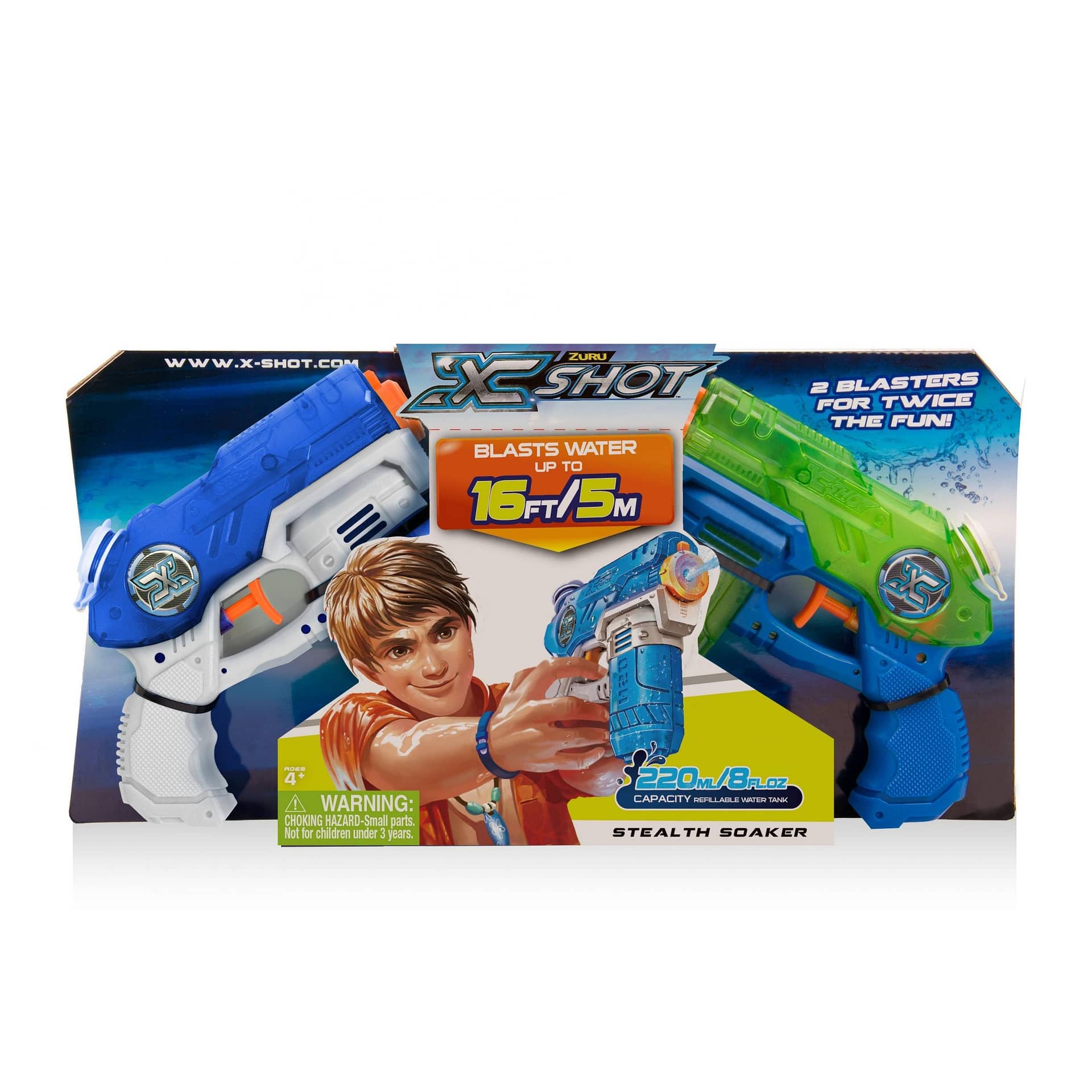 ZURU - X Shot Stealth Soaker Twin Pack